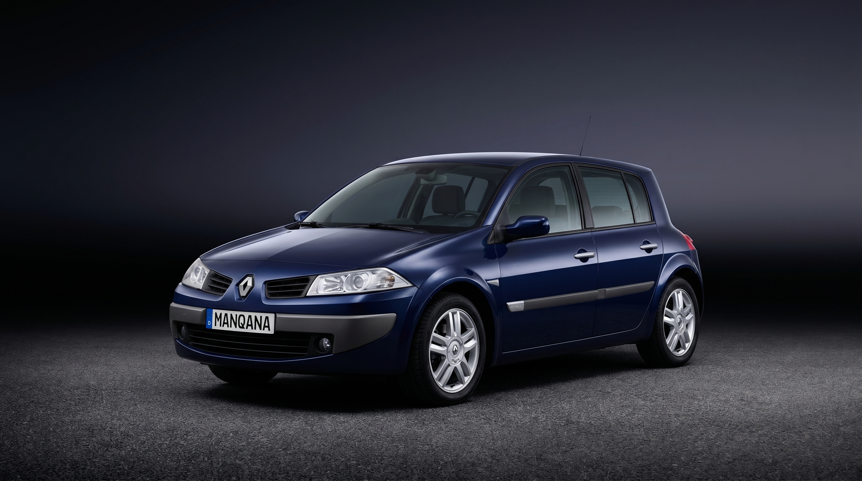 RENAULT MEGANE, 2nd generation desktop wallpaper, Manqana