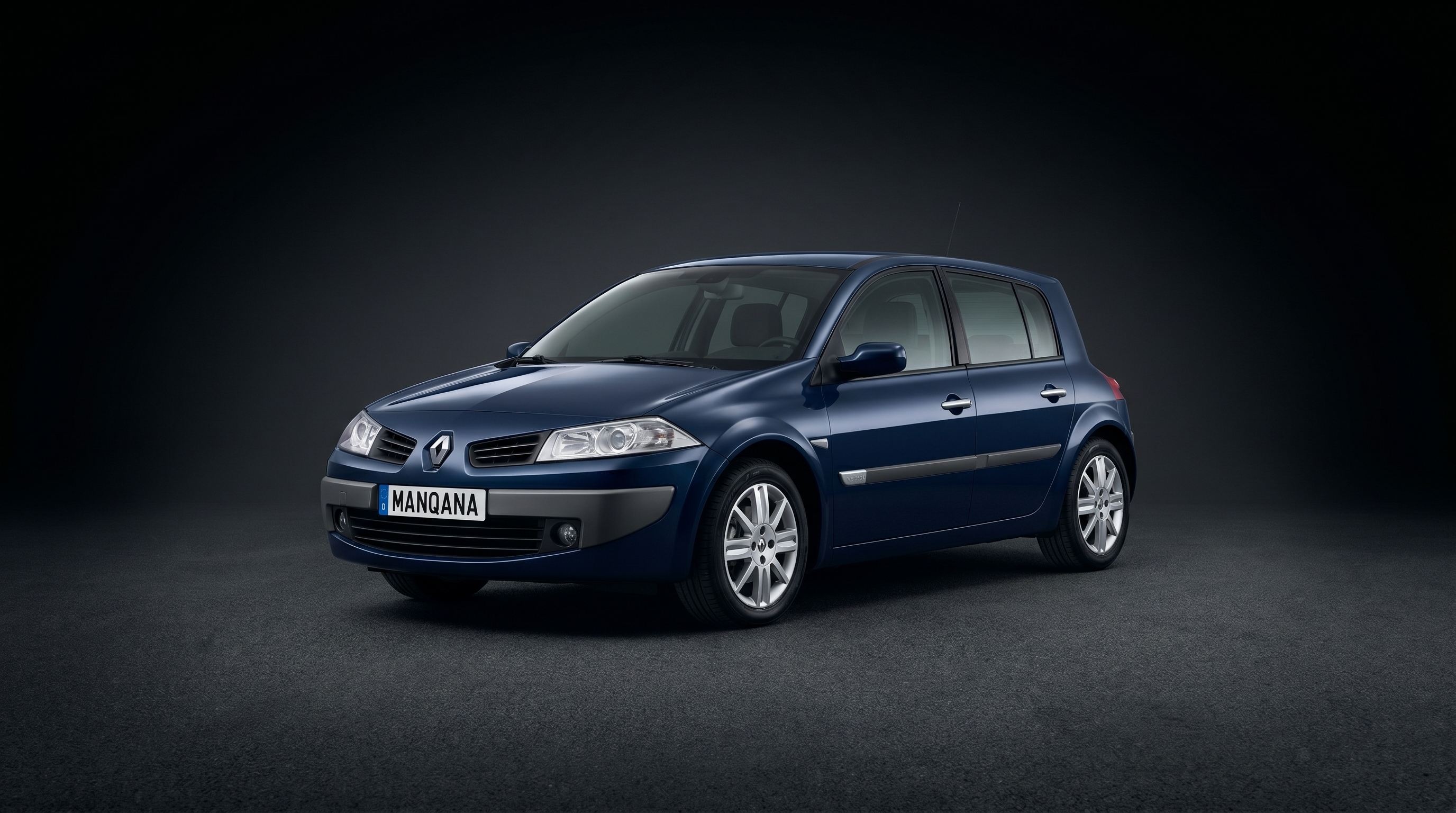 RENAULT MEGANE, 2nd generation, 1st facelift desktop wallpaper, Manqana