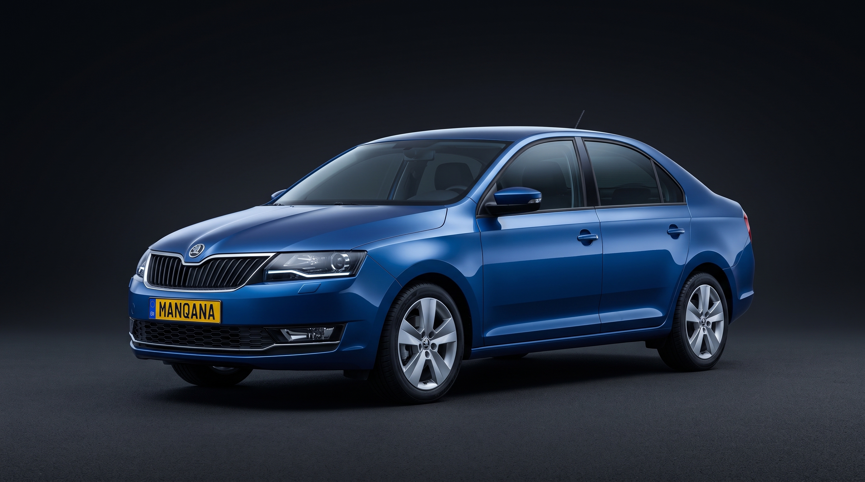 Обои для рабочего стола SKODA RAPID, 1-е поколение, 1-й рестайлинг, Манкана