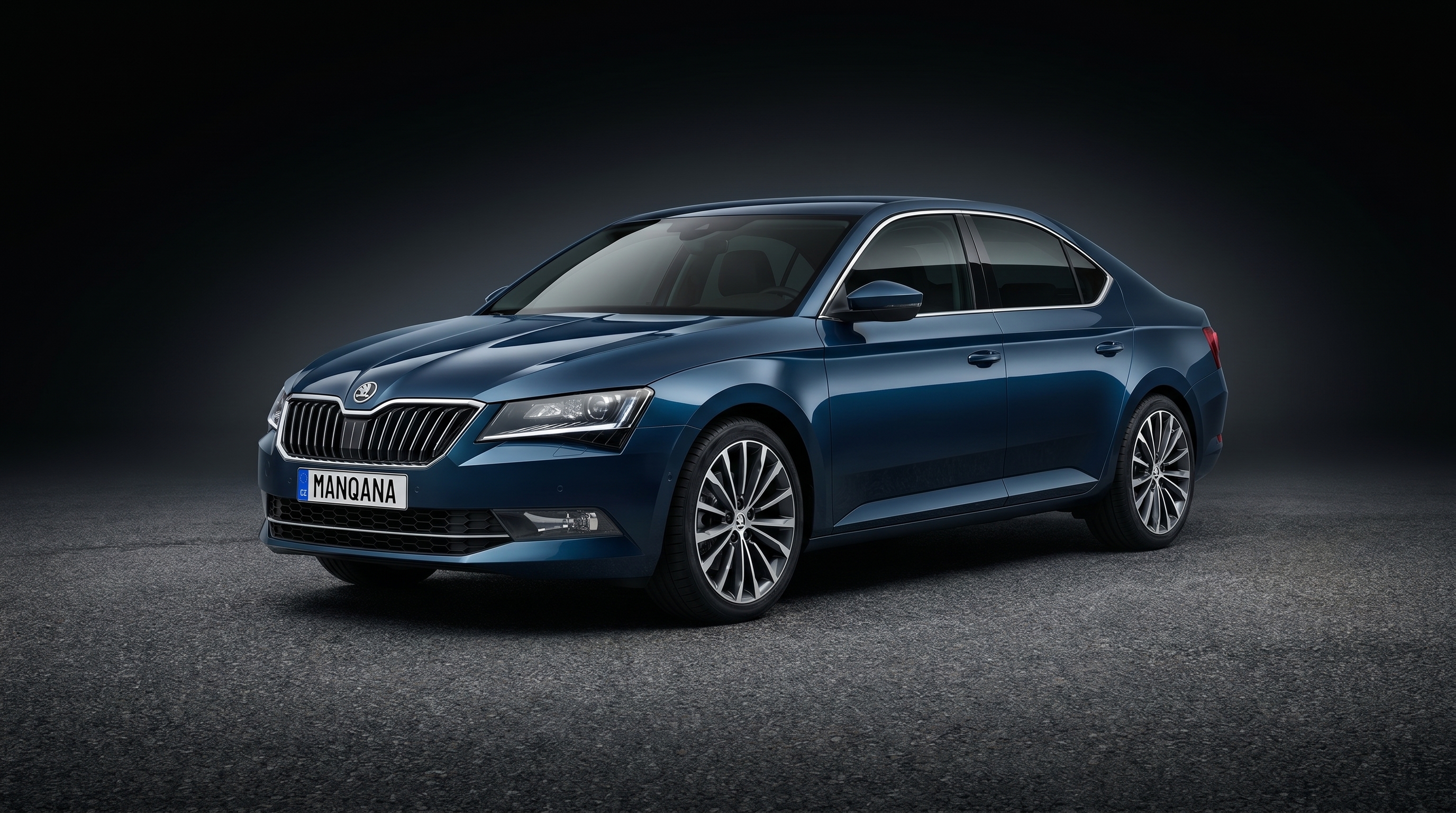 טפט לשולחן העבודה של SKODA SUPERB, 3 דוֹר, Manqana