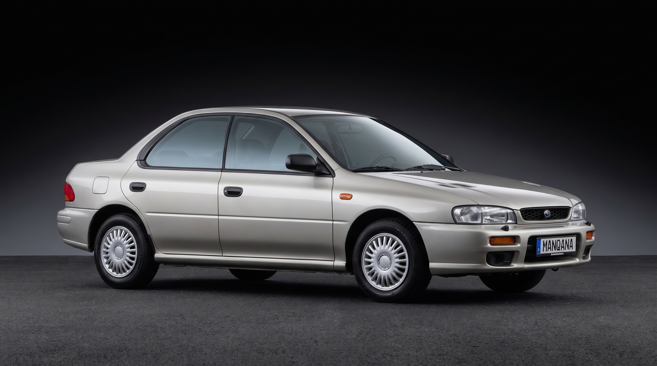 Обои для рабочего стола SUBARU IMPREZA, 1-е поколение, Манкана