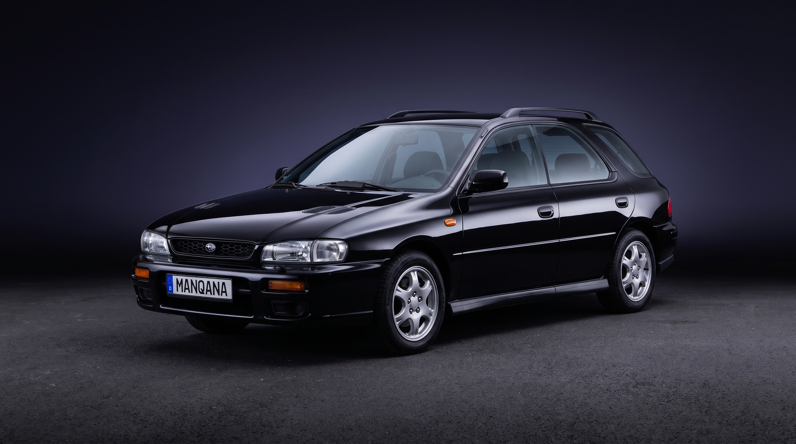 SUBARU IMPREZA, 1st generation desktop wallpaper, Manqana