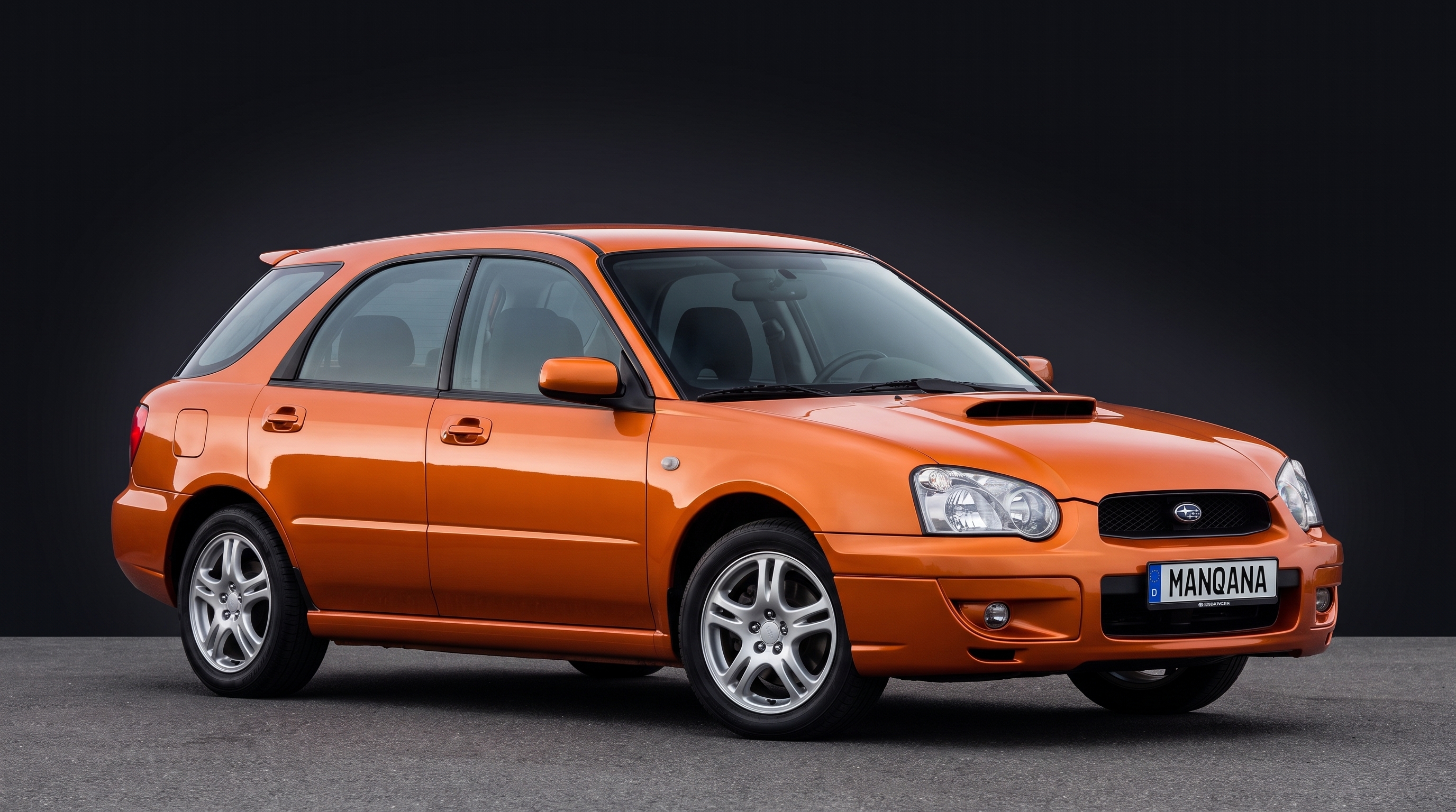 SUBARU IMPREZA, 2nd generation, 1st facelift desktop wallpaper, Manqana