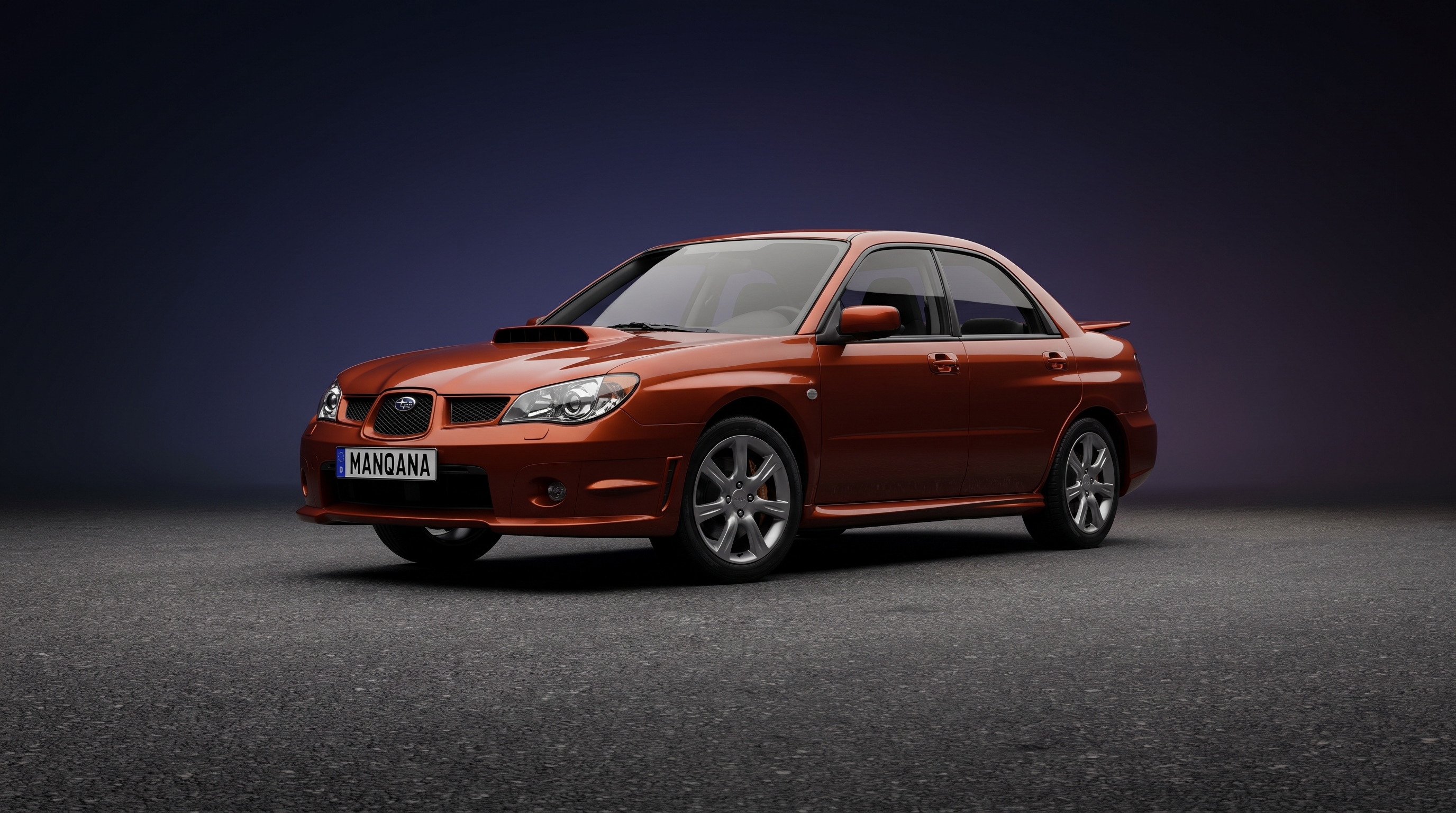 SUBARU IMPREZA, 2nd generation, 2nd facelift desktop wallpaper, Manqana