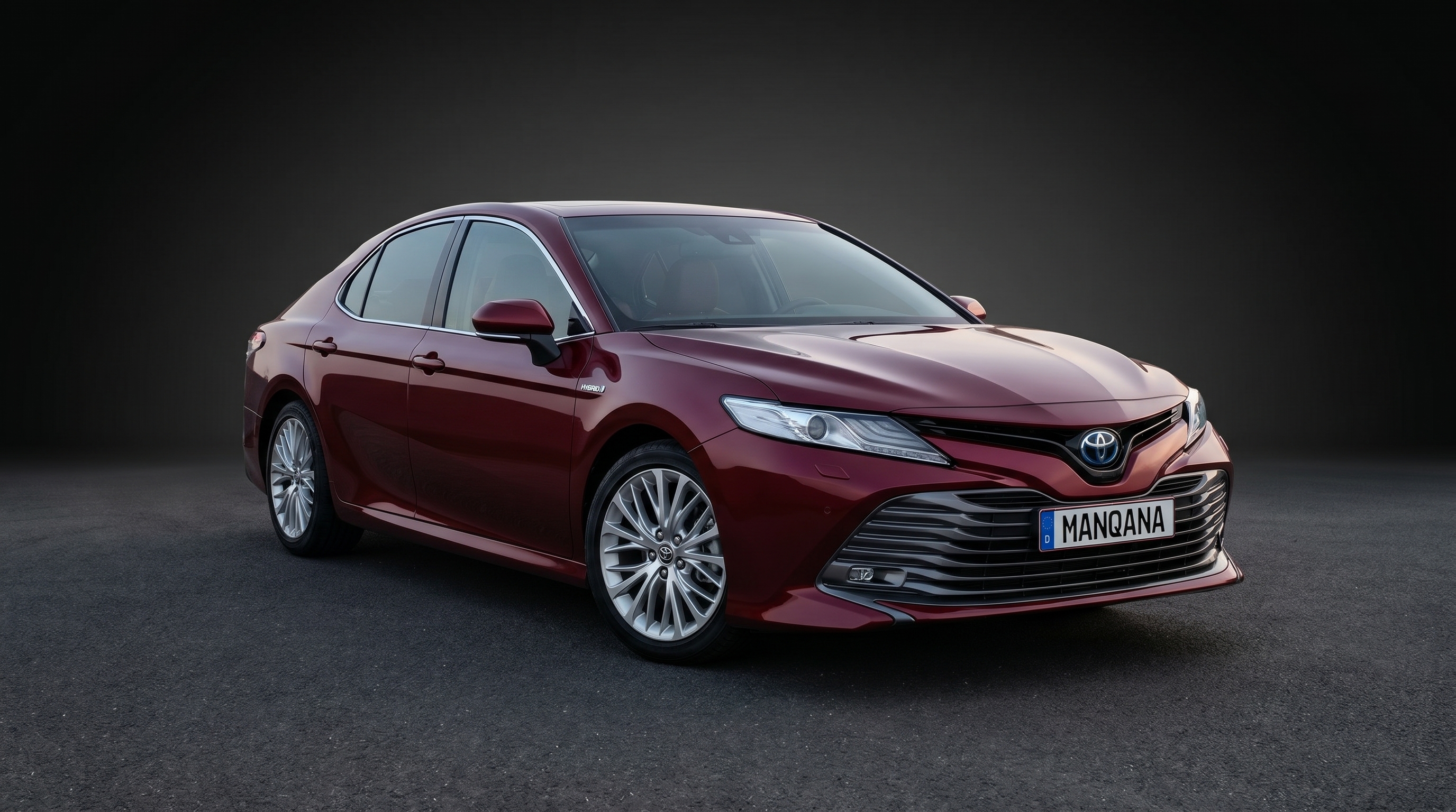 TOYOTA CAMRY, 9th generation desktop wallpaper, Manqana