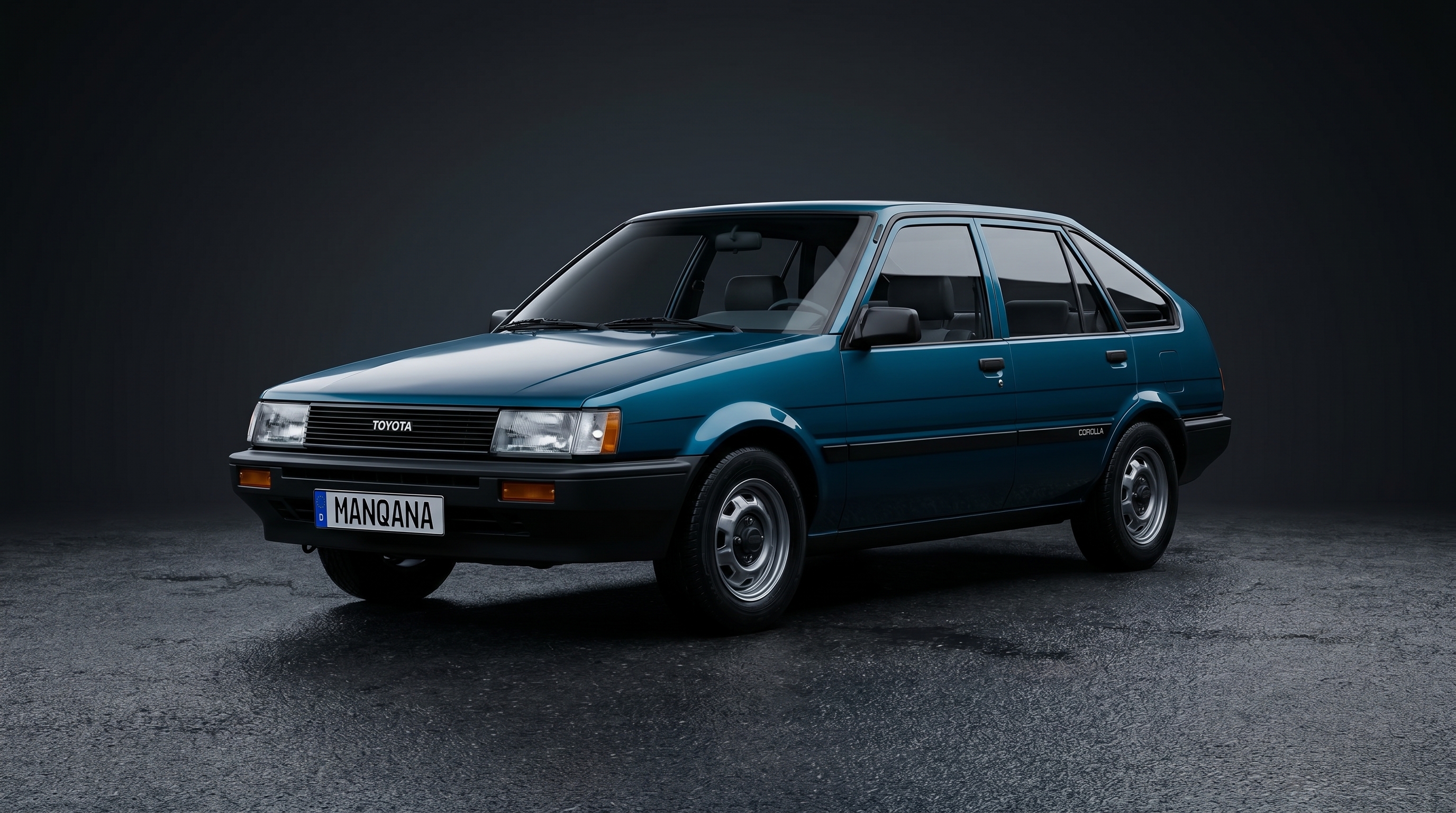 Обои для рабочего стола TOYOTA COROLLA, 5-е поколение, Манкана