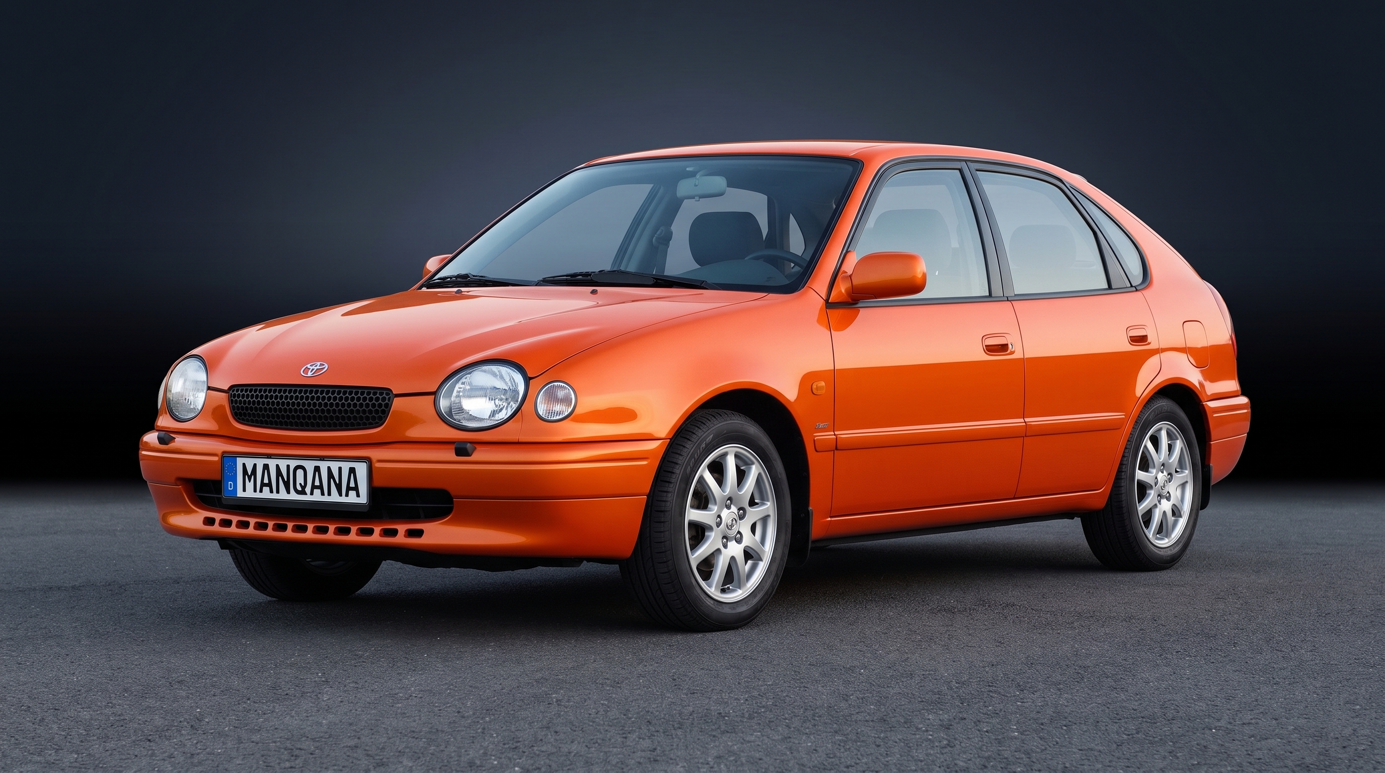 Обои для рабочего стола TOYOTA COROLLA, 8-е поколение, Манкана