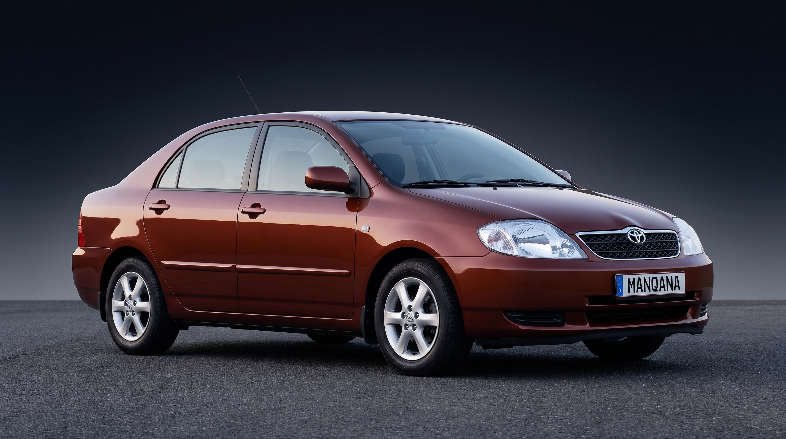 Обои для рабочего стола TOYOTA COROLLA, 9-е поколение, Манкана
