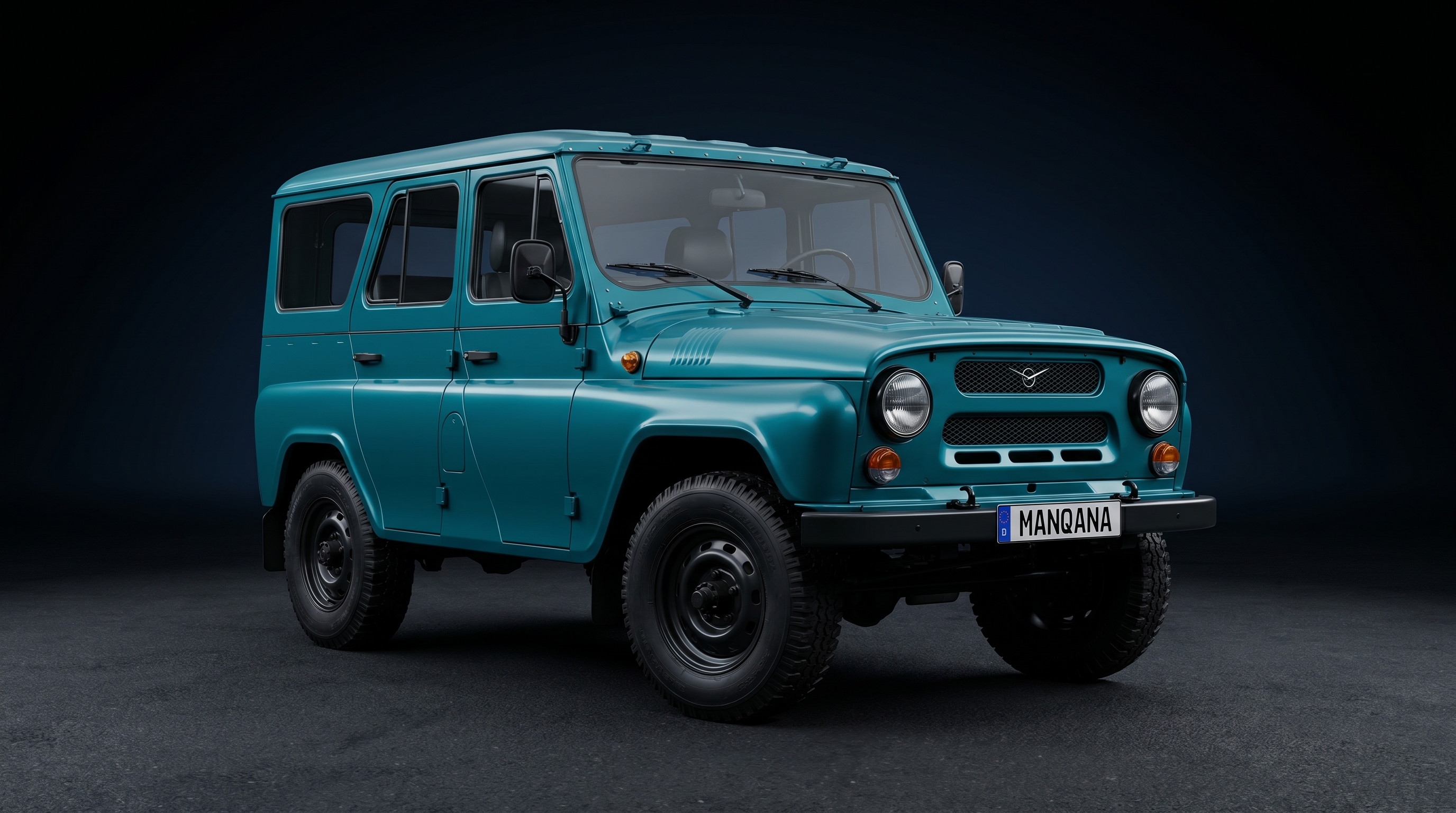 Обои для рабочего стола UAZ 469, 1-е поколение, Манкана