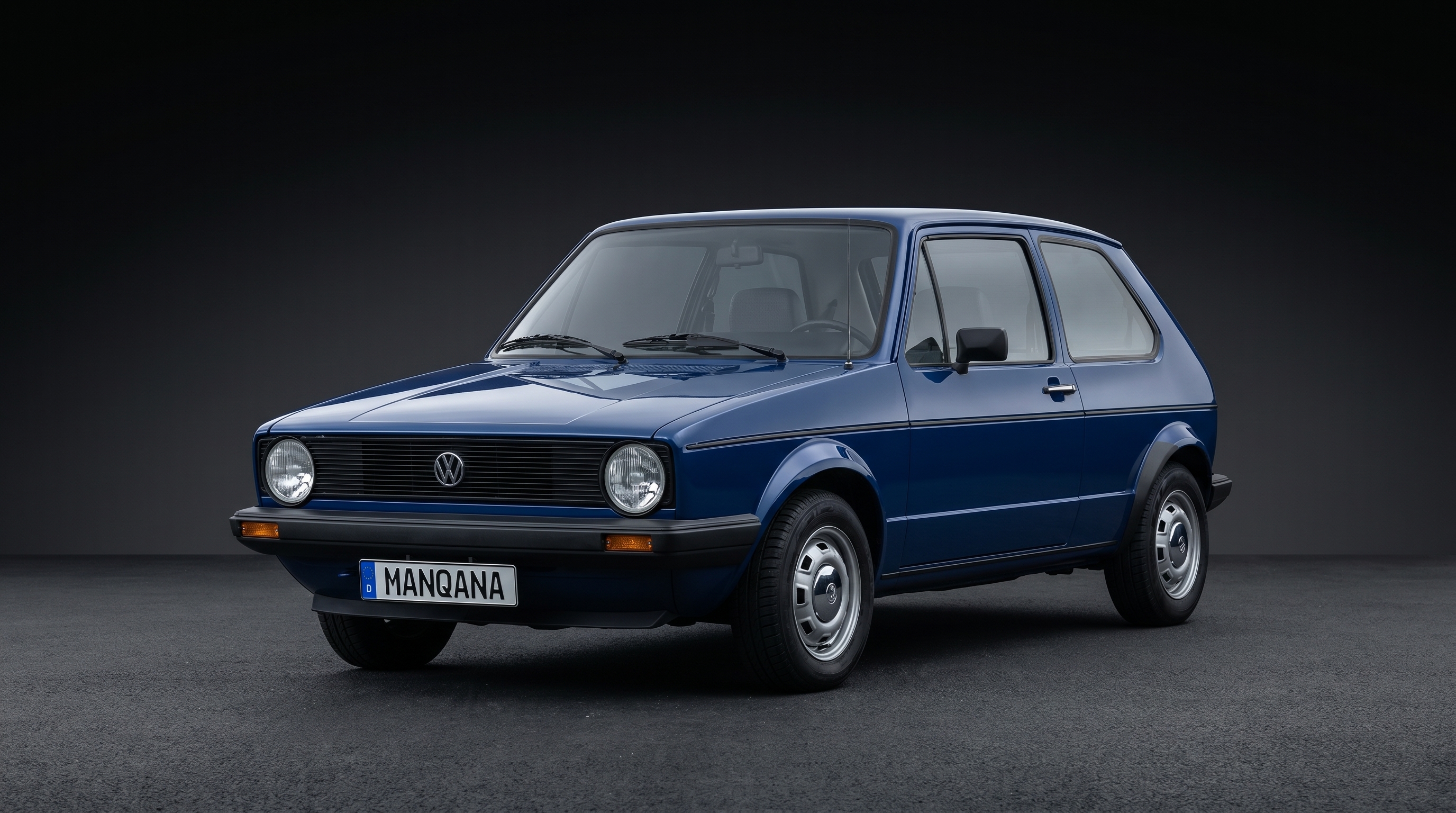 VOLKSWAGEN GOLF, 1st generation, 2nd facelift desktop wallpaper, Manqana