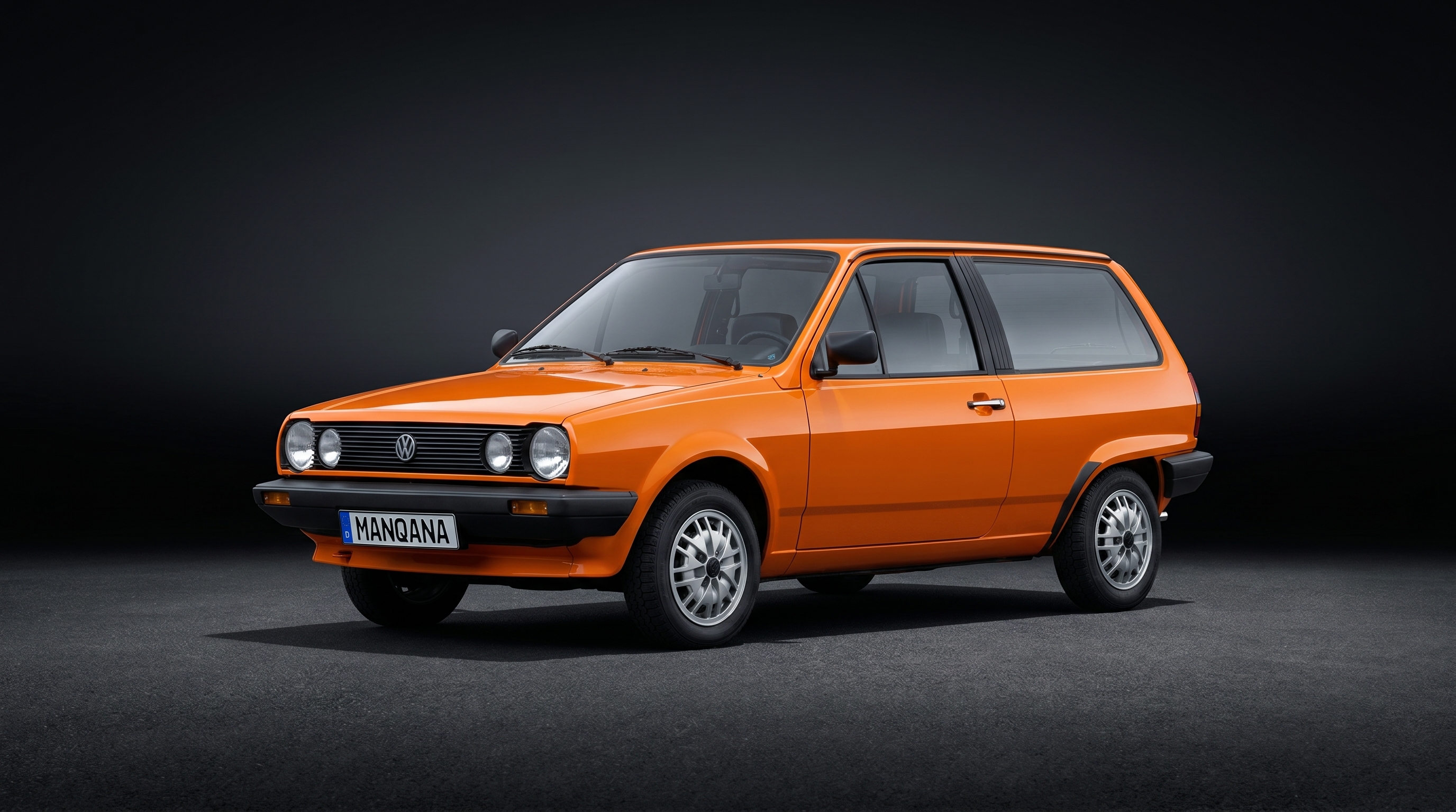 Обои для рабочего стола VOLKSWAGEN POLO, 2-е поколение, Манкана
