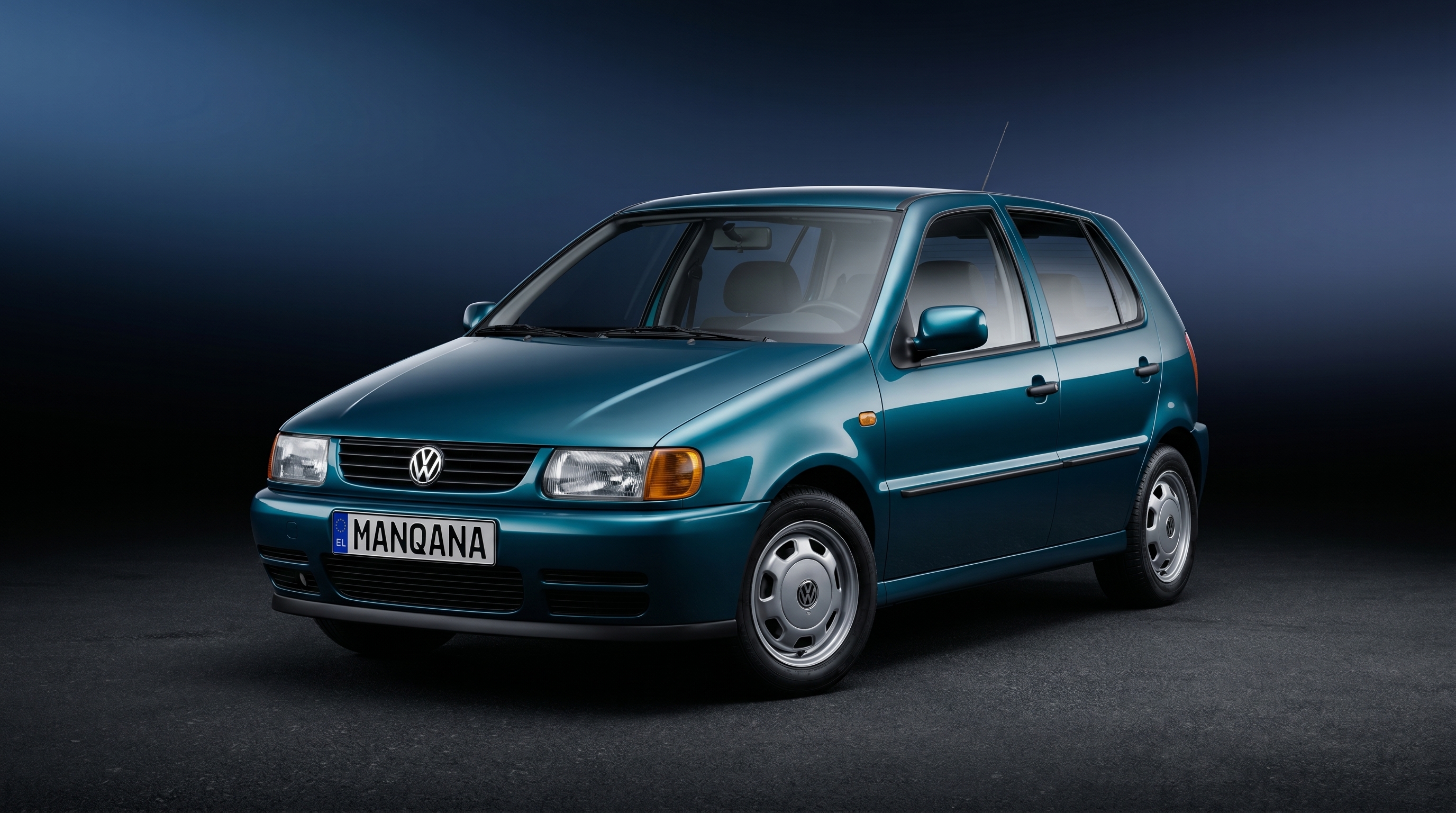 VOLKSWAGEN POLO, 3rd generation desktop wallpaper, Manqana