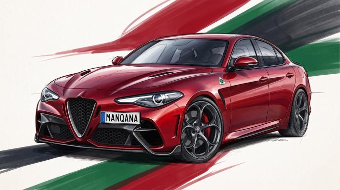 Alfa Romeo スケッチ, Manqana