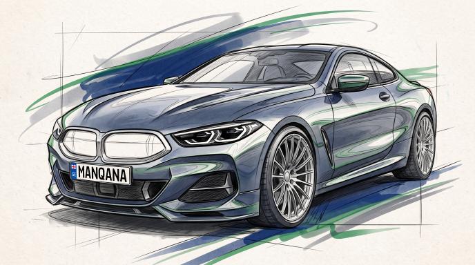 Alpina スケッチ, Manqana