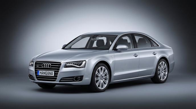טפט לשולחן העבודה של AUDI A8, 3 דוֹר, Manqana