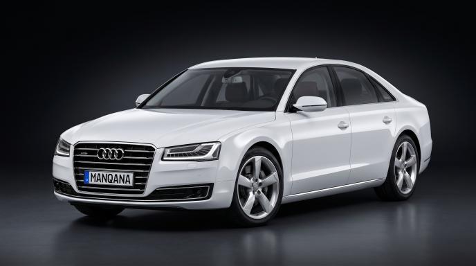 טפט לשולחן העבודה של AUDI A8, 3 דוֹר, 1 מתיחת פנים, Manqana