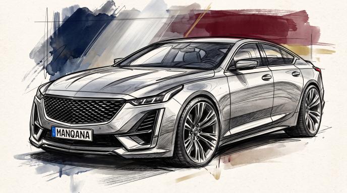 Cadillac sketch, Manqana