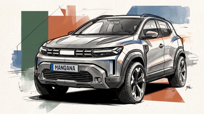 Dacia スケッチ, Manqana