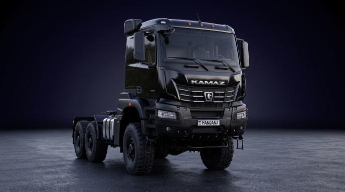 KAMAZ 65954, 1 世代 デスクトップの壁紙、マンカナ