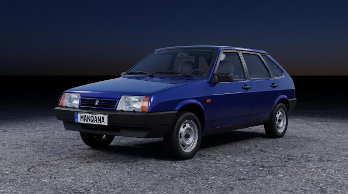 LADA 2109, 1st generation, 1st facelift desktop wallpaper, Manqana