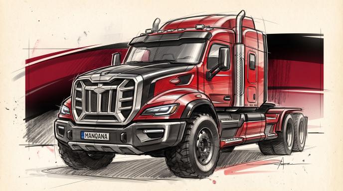 Peterbilt スケッチ, Manqana