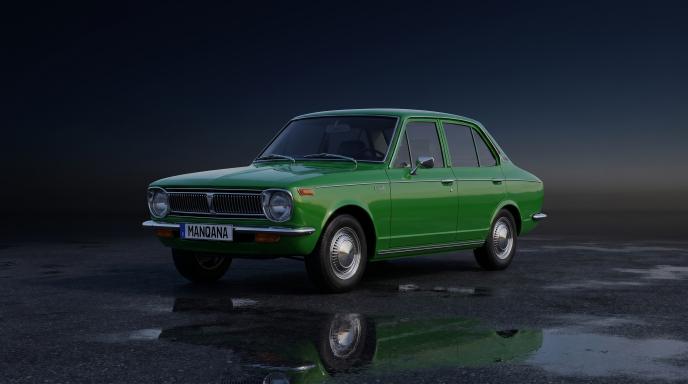 TOYOTA desktop wallpaper, Manqana