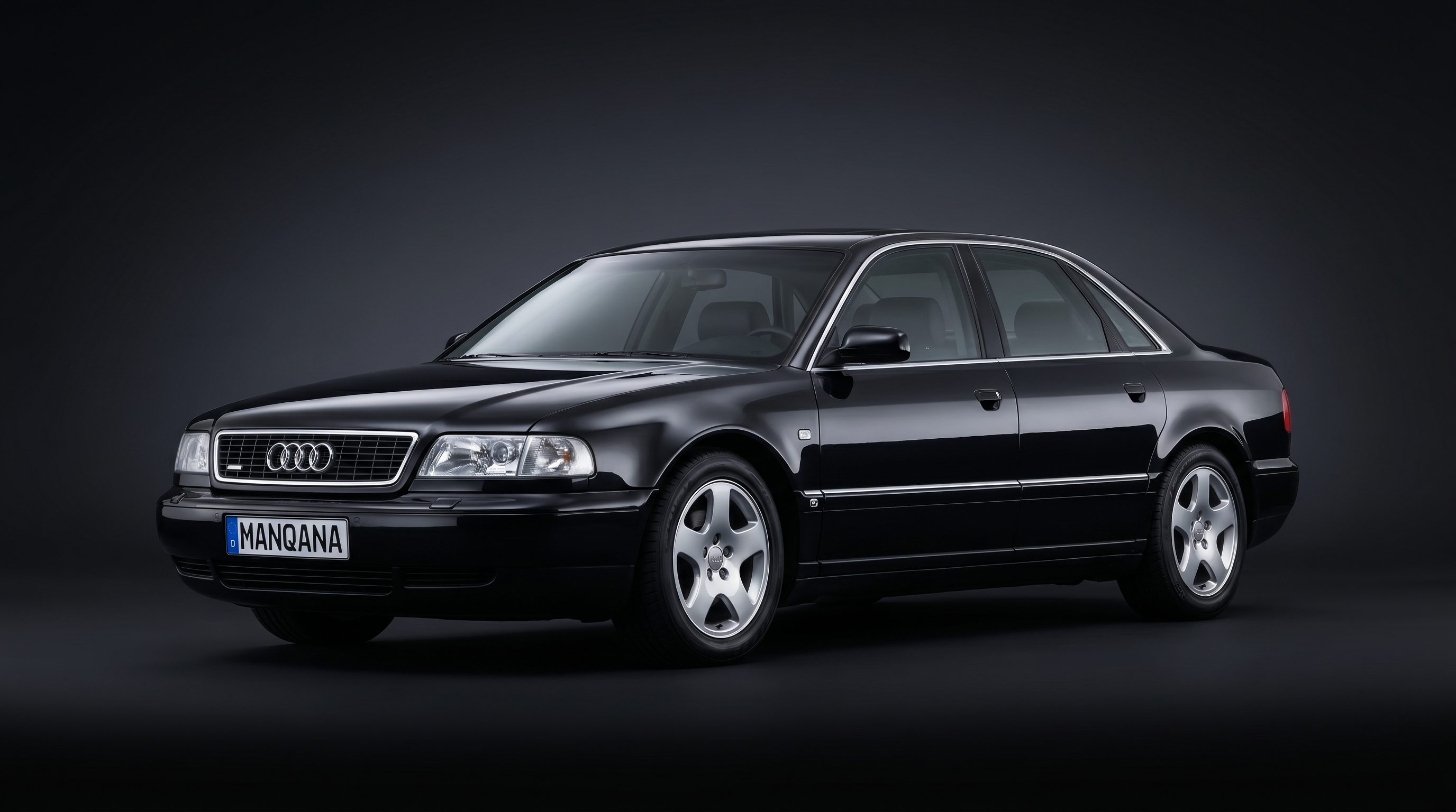 AUDI A8, 1st generation desktop wallpaper, Manqana