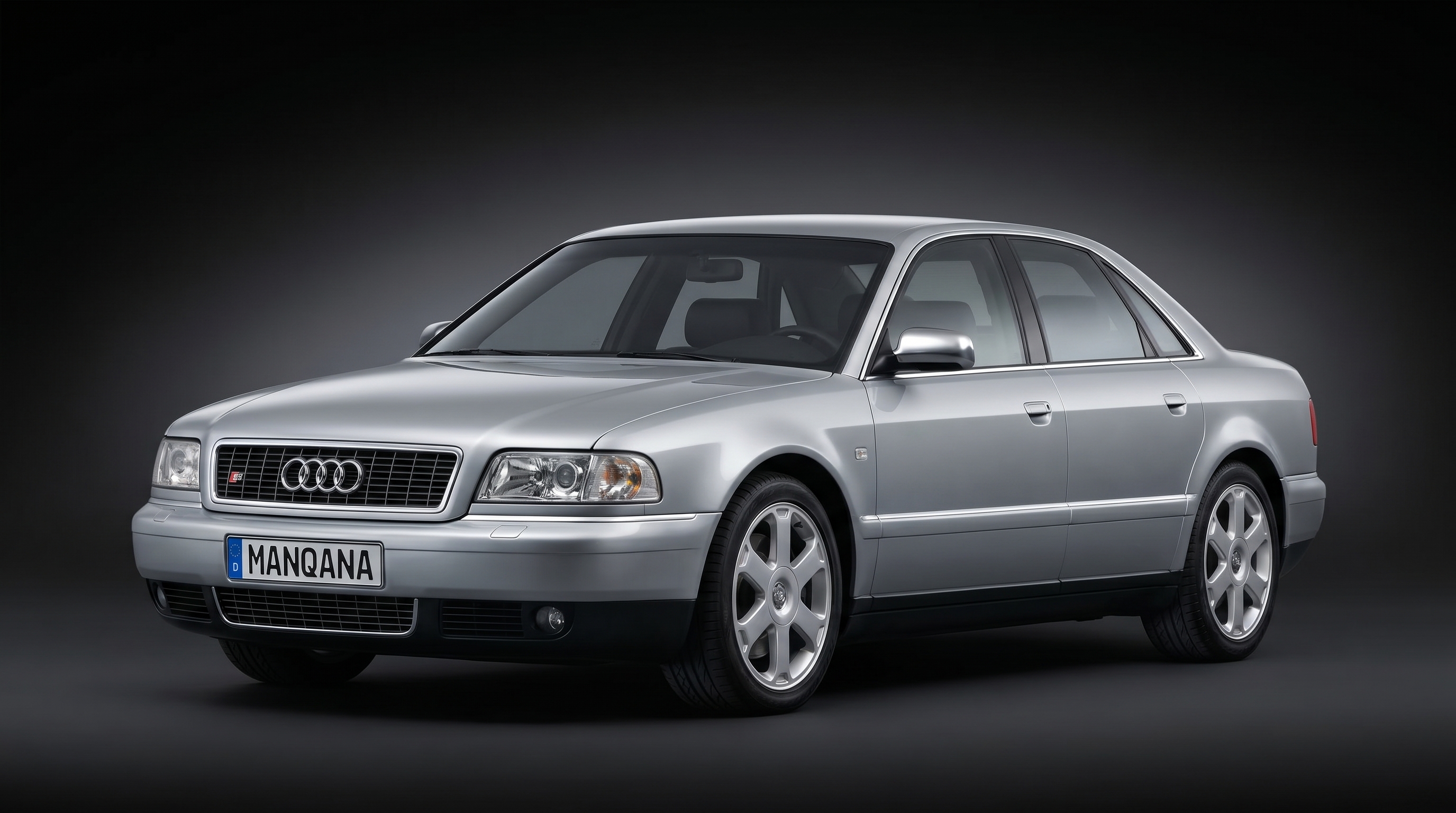 AUDI A8, 1st generation, 1st facelift desktop wallpaper, Manqana