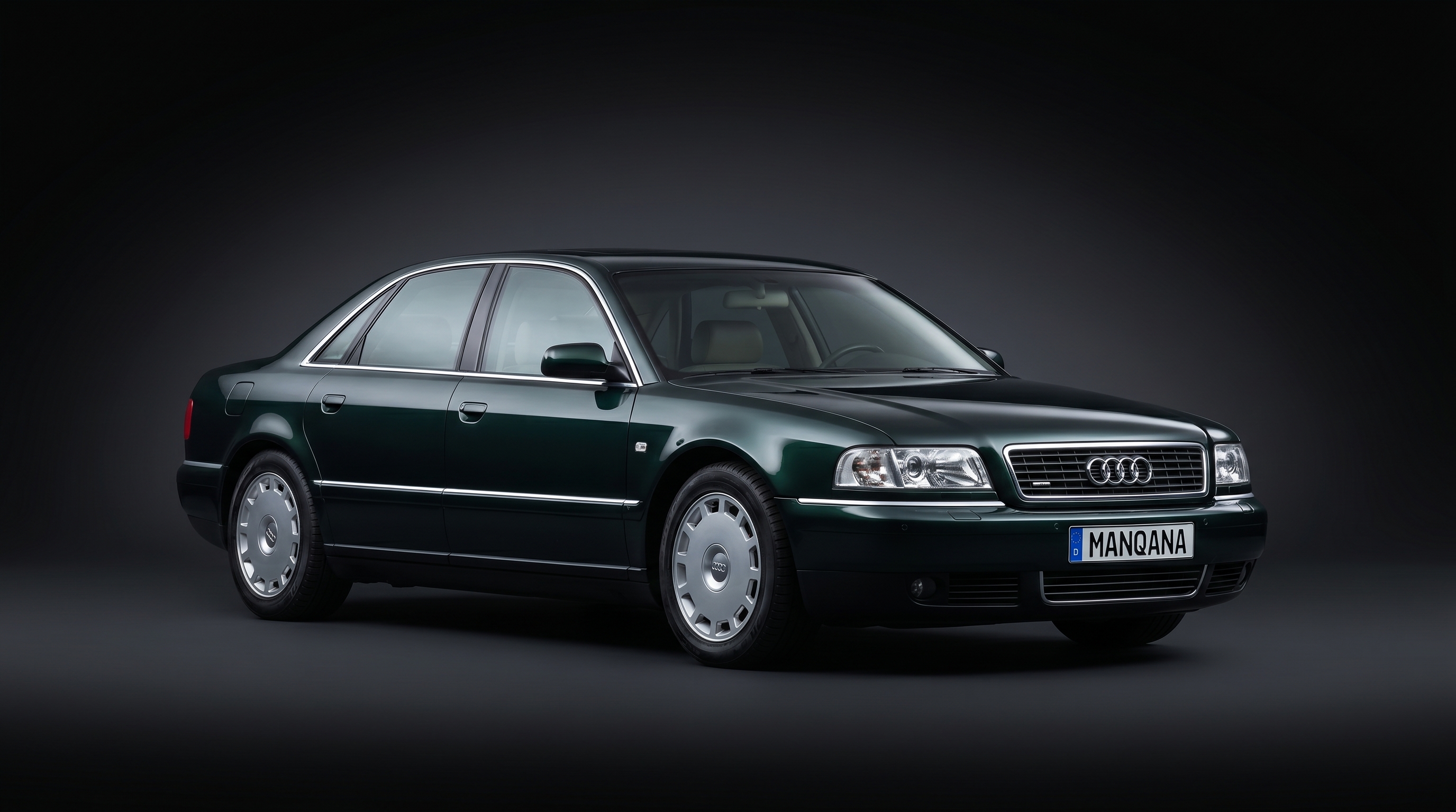טפט לשולחן העבודה של AUDI A8, 1 דוֹר, 1 מתיחת פנים, Manqana