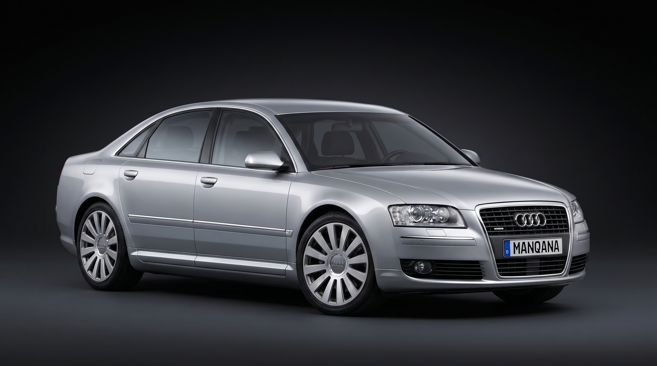 AUDI A8, 2 世代 デスクトップの壁紙、マンカナ