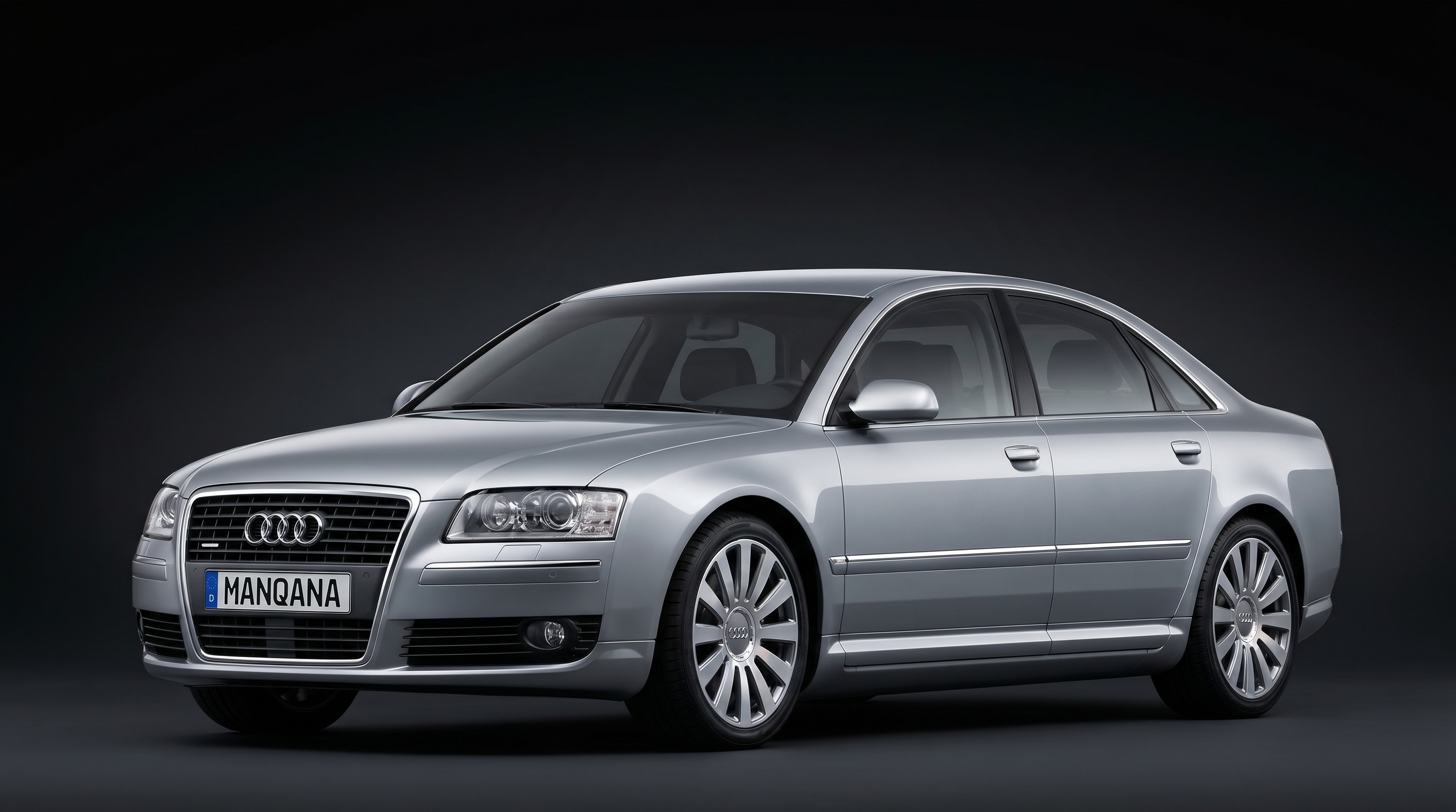 AUDI A8, 2 世代 デスクトップの壁紙、マンカナ