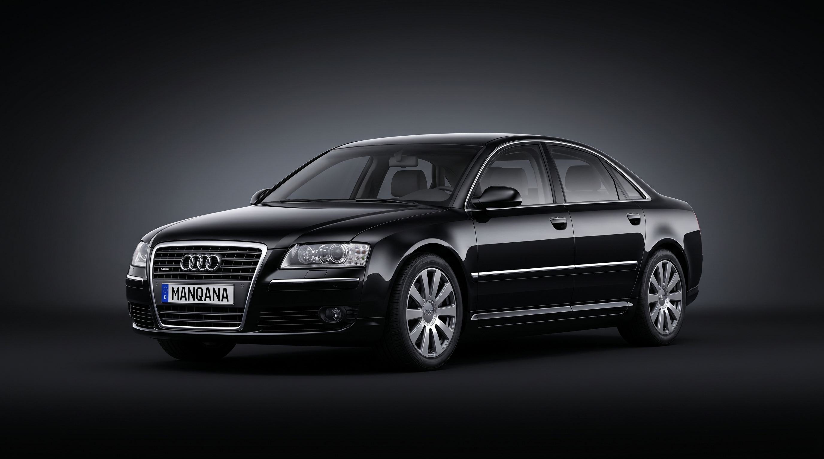 Обои для рабочего стола AUDI A8, 2-е поколение, 1-й рестайлинг, Манкана