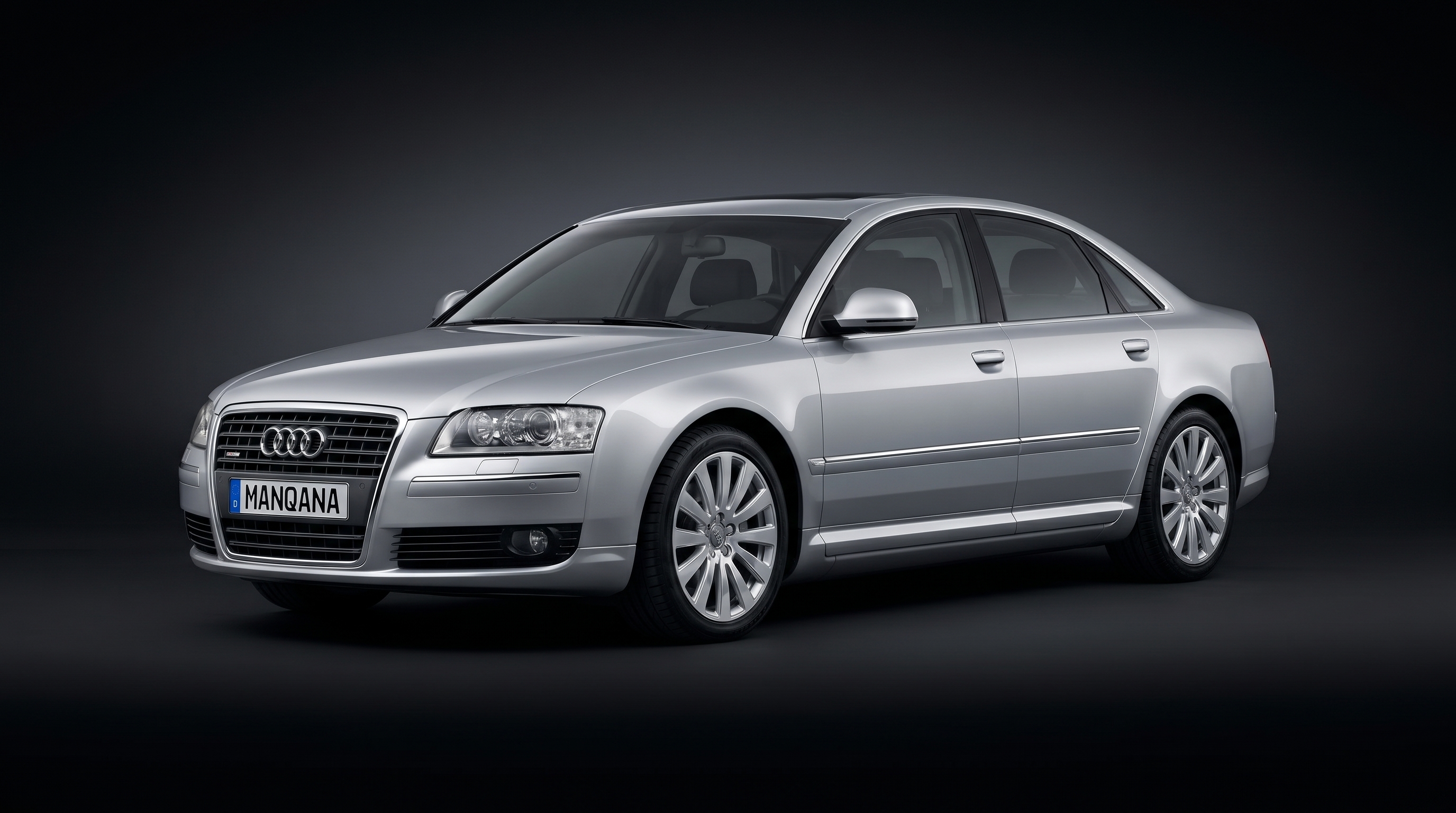 טפט לשולחן העבודה של AUDI A8, 2 דוֹר, 1 מתיחת פנים, Manqana