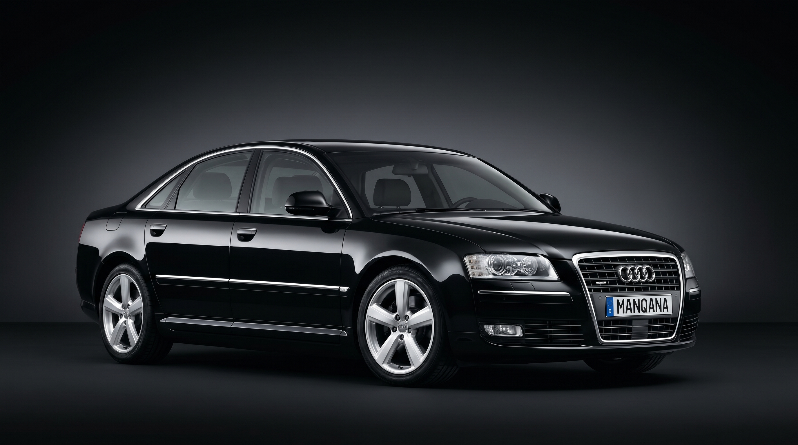 טפט לשולחן העבודה של AUDI A8, 2 דוֹר, 2 מתיחת פנים, Manqana