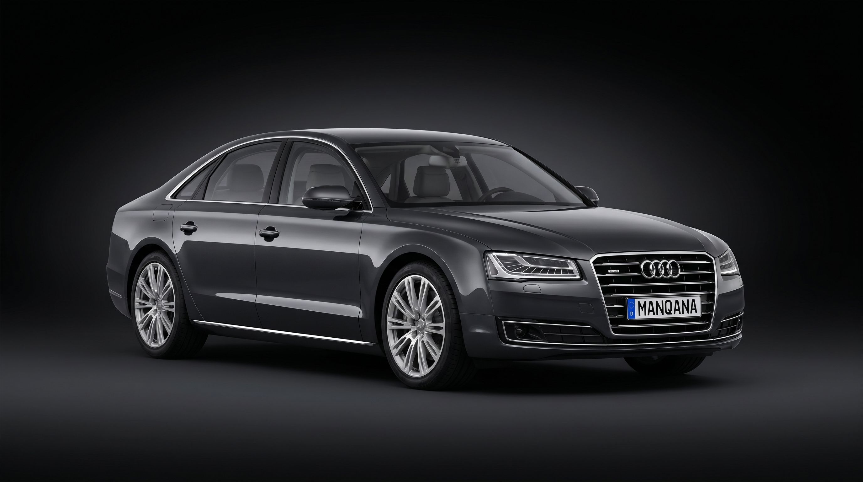 AUDI A8, 3 世代 デスクトップの壁紙、マンカナ
