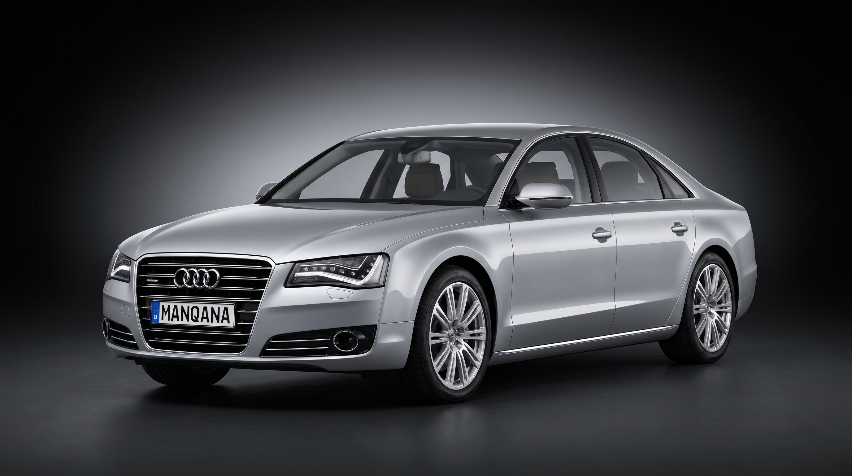AUDI A8, 3 世代 デスクトップの壁紙、マンカナ