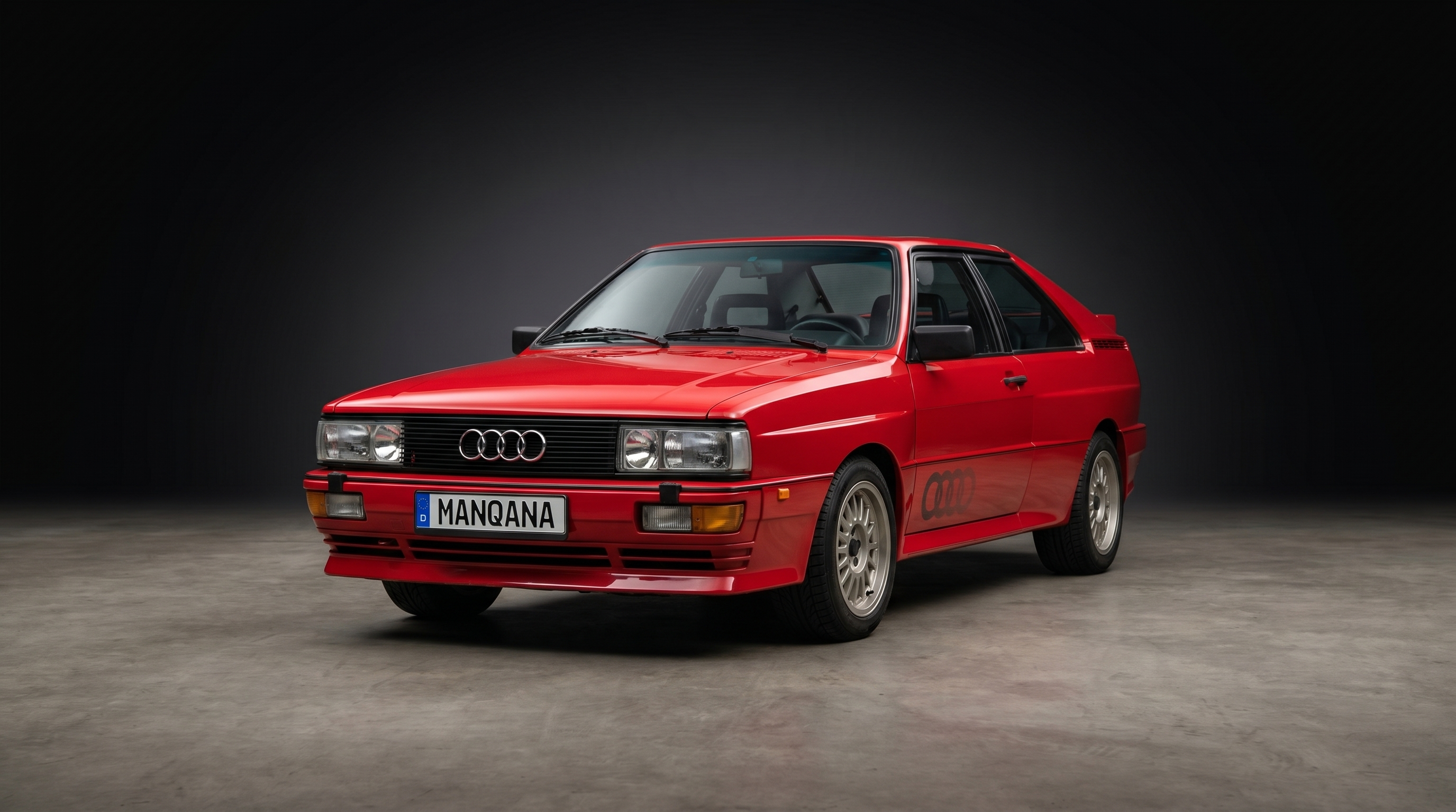טפט לשולחן העבודה של AUDI QUATTRO, 1 דוֹר, 1 מתיחת פנים, Manqana