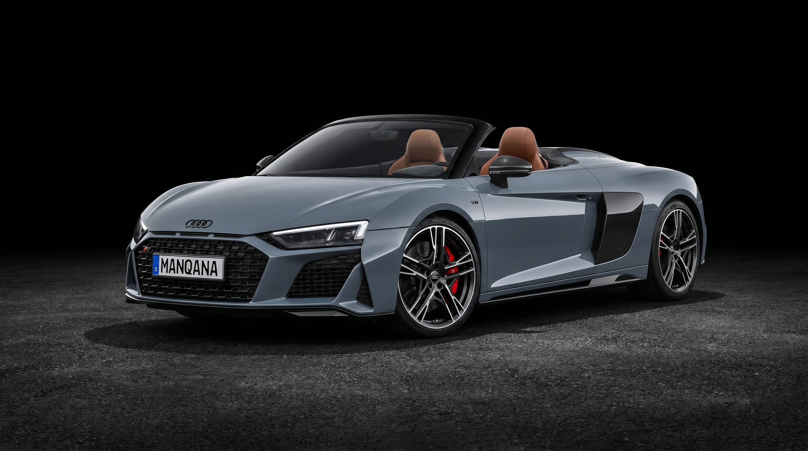 טפט לשולחן העבודה של AUDI R8, 2 דוֹר, 1 מתיחת פנים, Manqana
