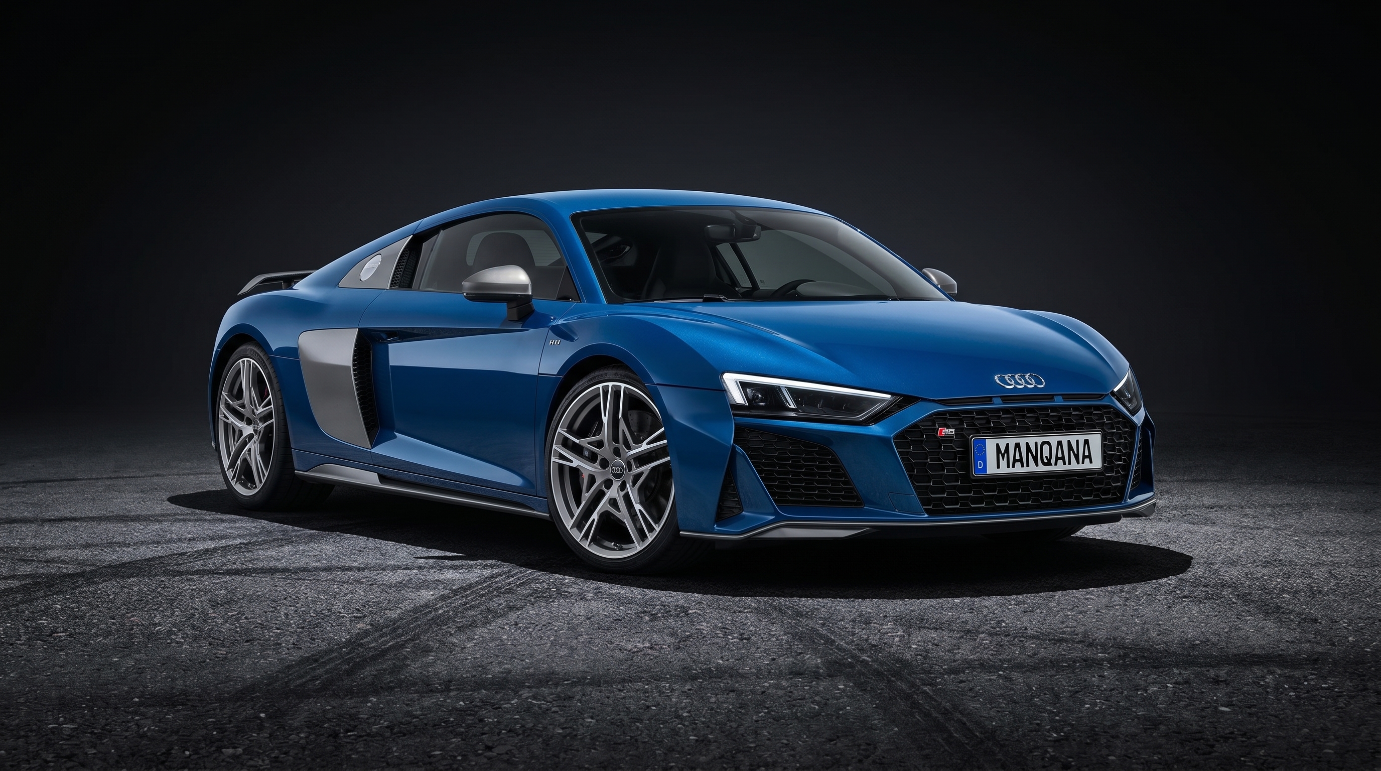 AUDI R8, 2nd generation, 1st facelift desktop wallpaper, Manqana