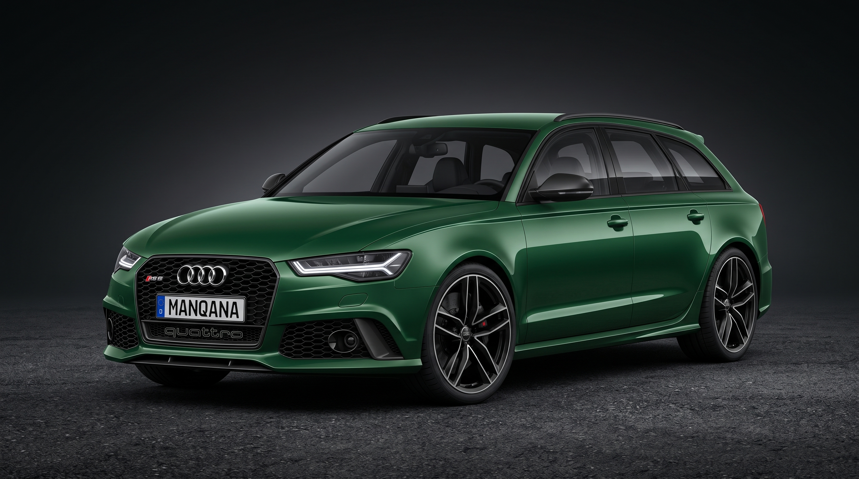 טפט לשולחן העבודה של AUDI RS6, 4 דוֹר, 1 מתיחת פנים, Manqana