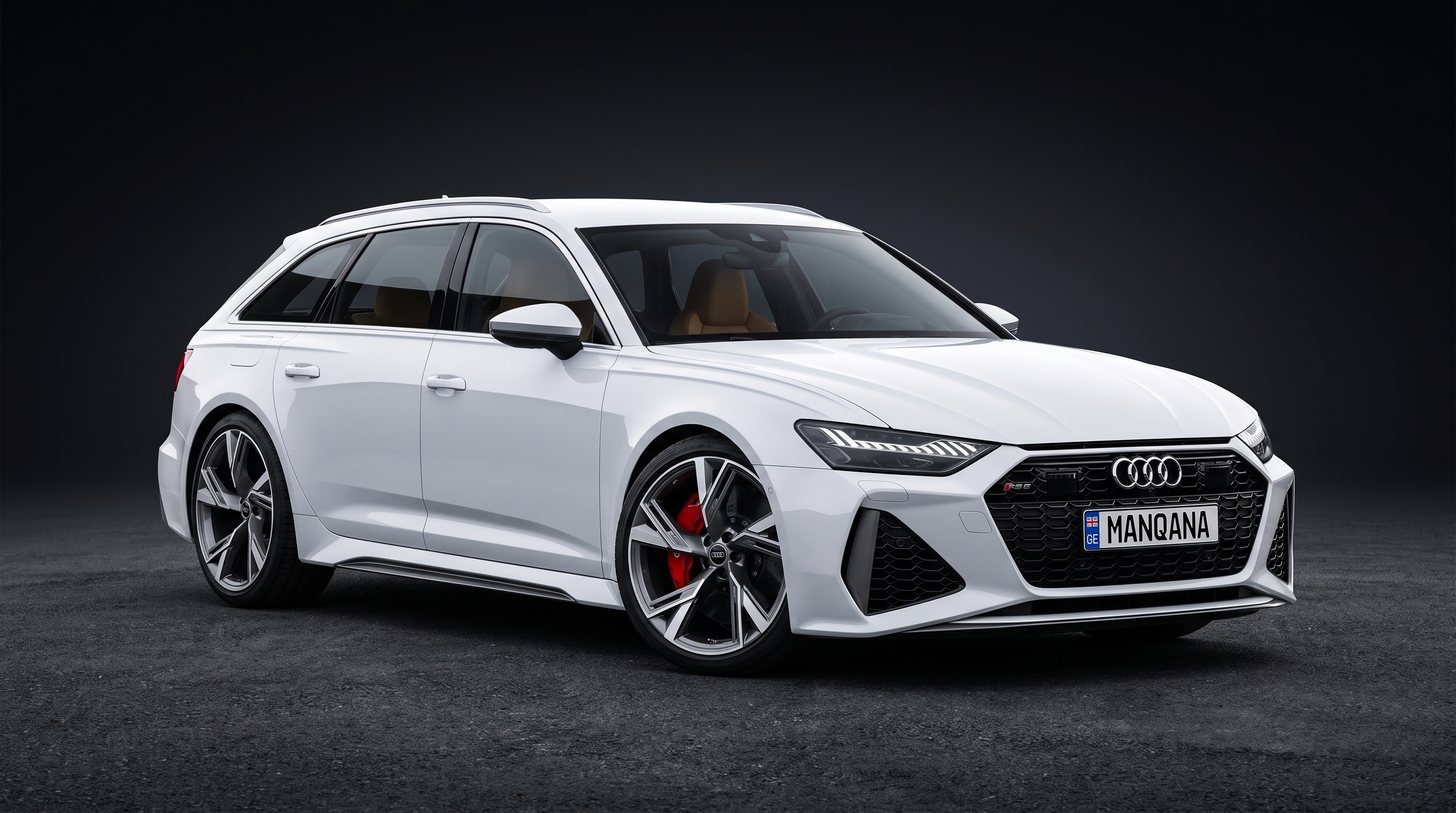 AUDI RS6, მე-5 თაობა დესკტოპის ფონი, Manqana