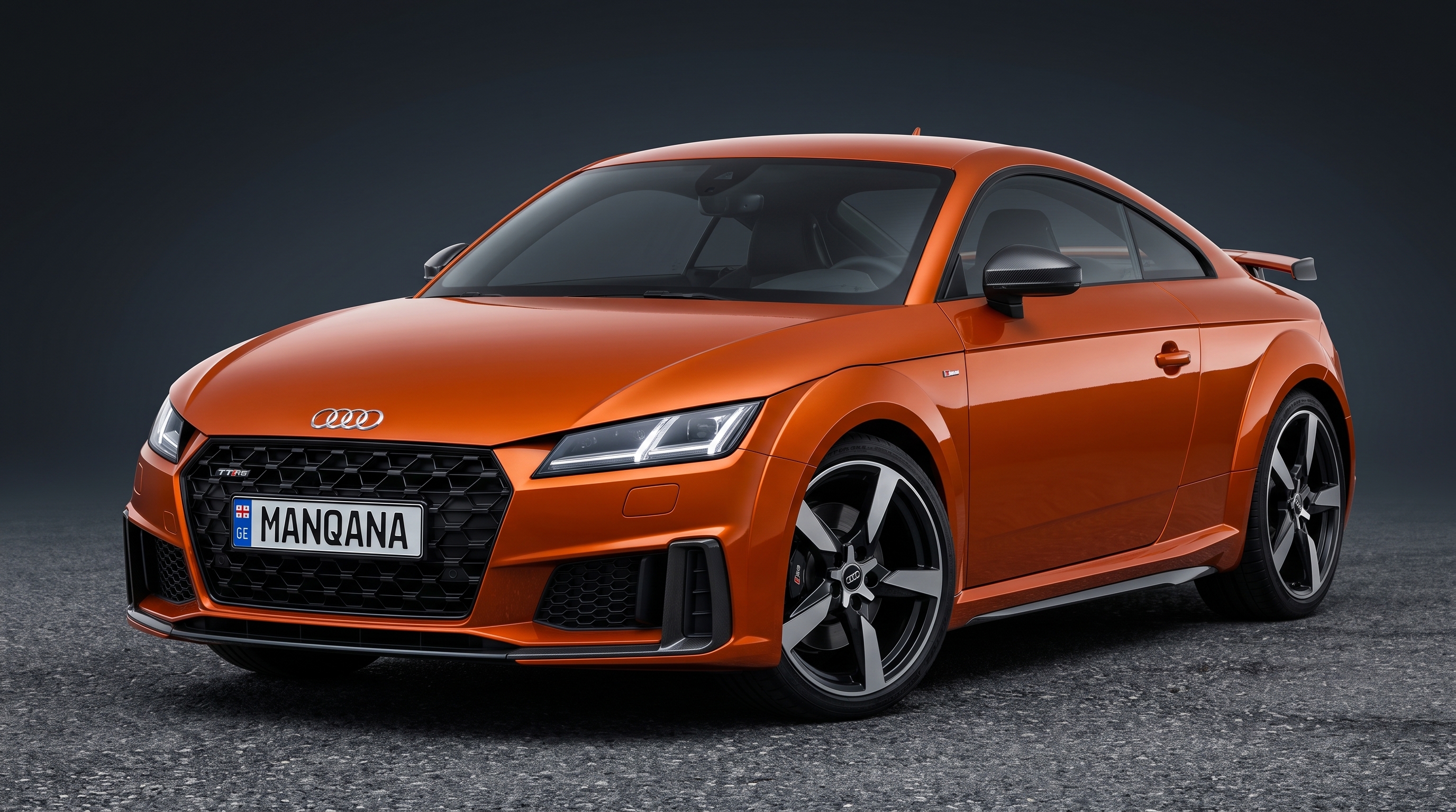 AUDI TT, 3rd generation, 1st facelift desktop wallpaper, Manqana