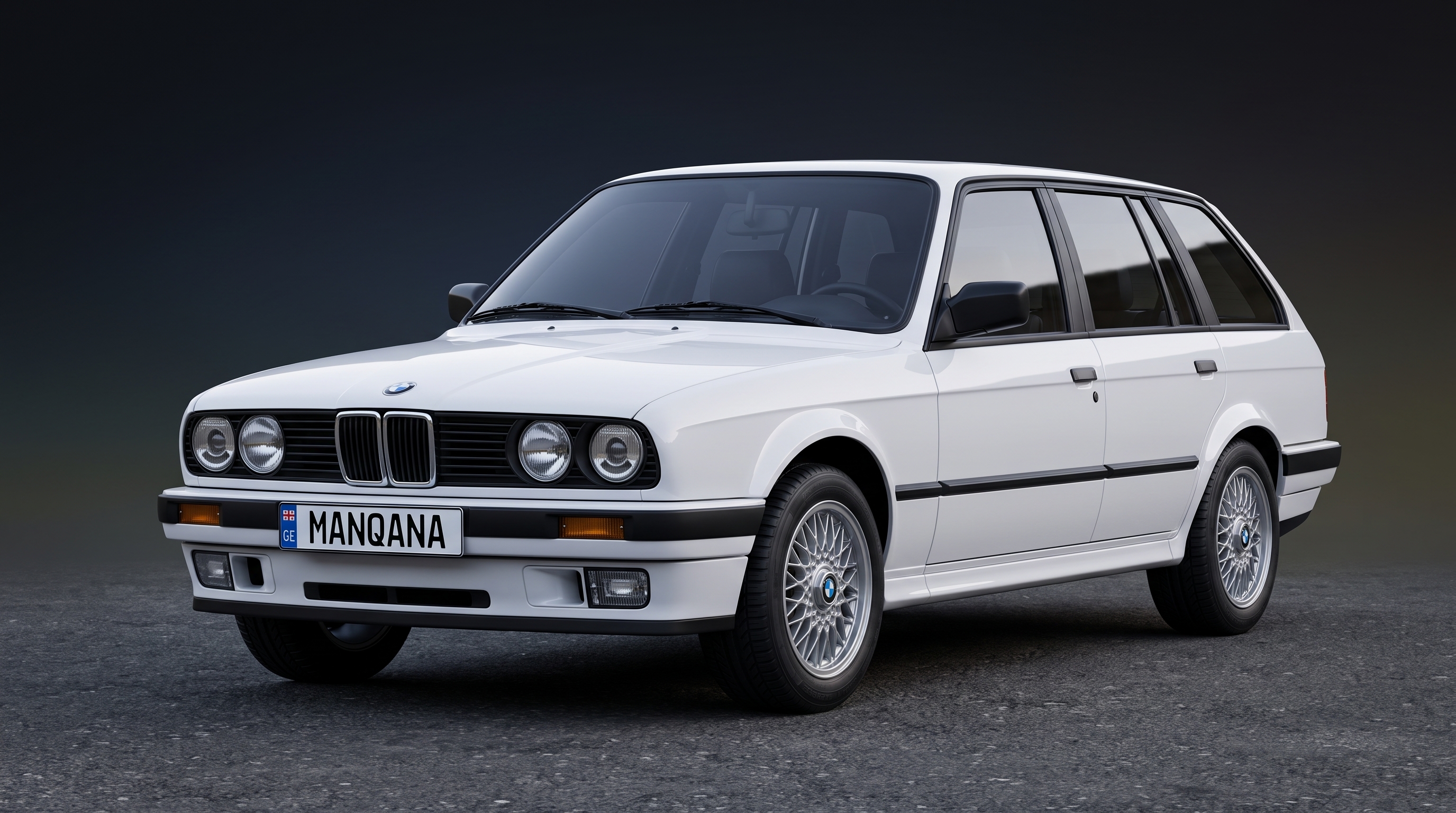 BMW 3-SERIES, 2nd generation desktop wallpaper, Manqana