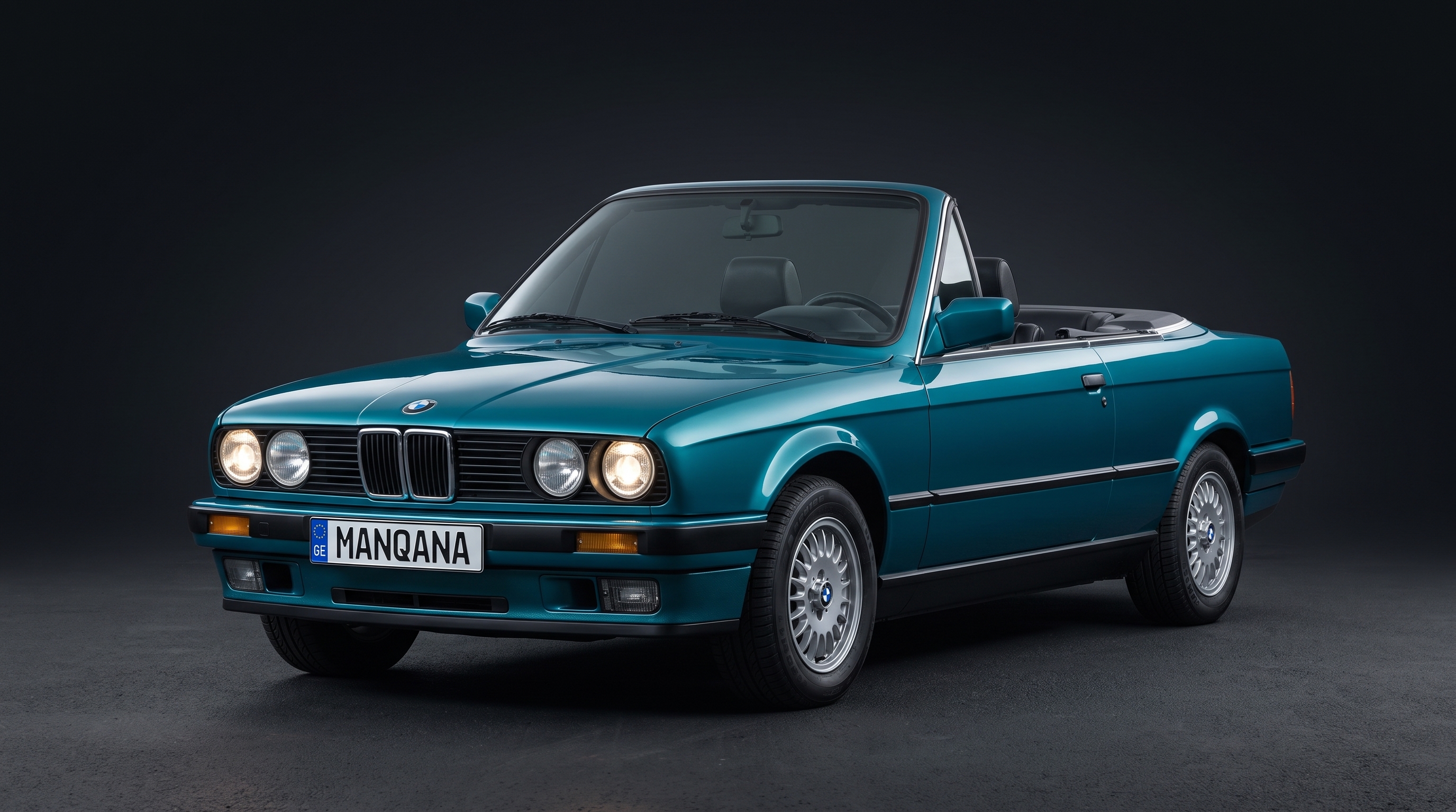 BMW 3-SERIES, 2nd generation desktop wallpaper, Manqana