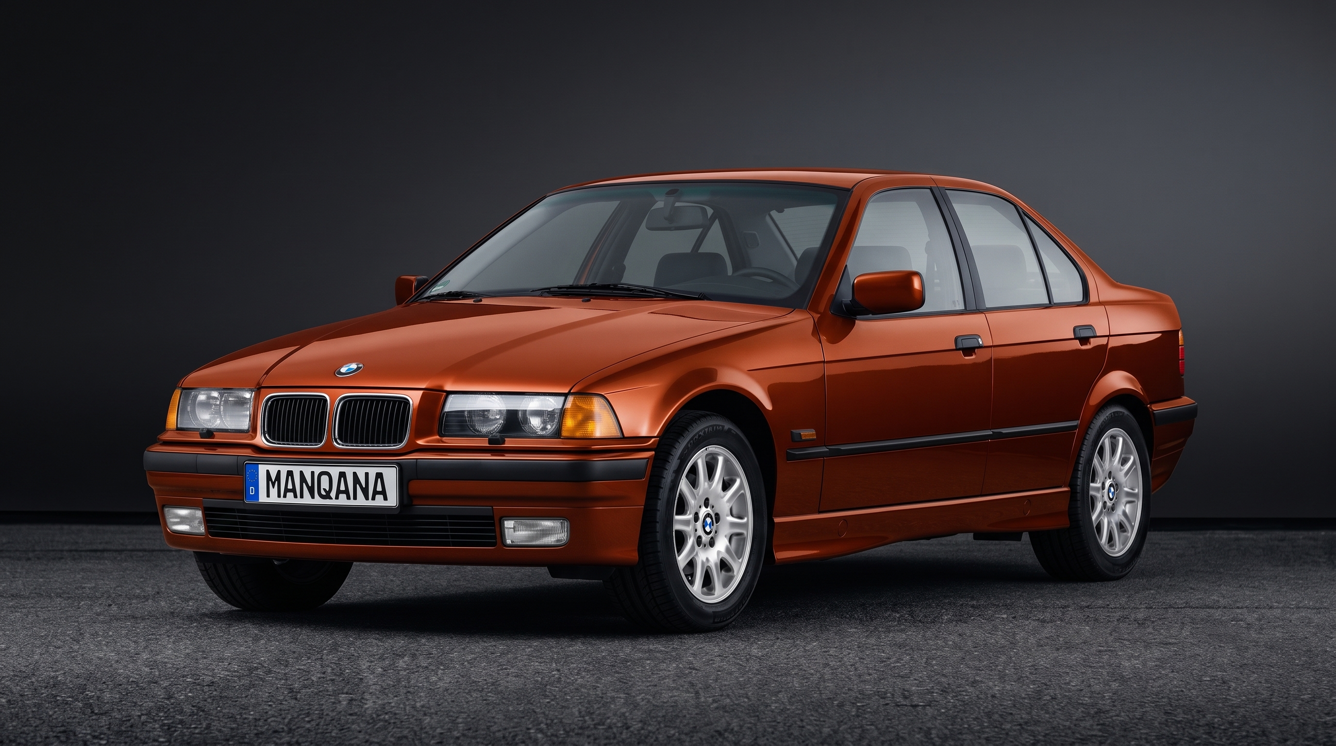 BMW 3-SERIES, 3rd generation desktop wallpaper, Manqana