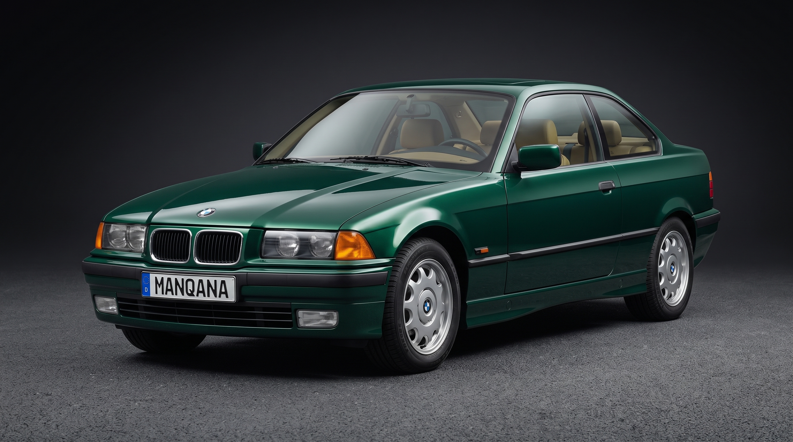 BMW 3-SERIES, 3rd generation desktop wallpaper, Manqana