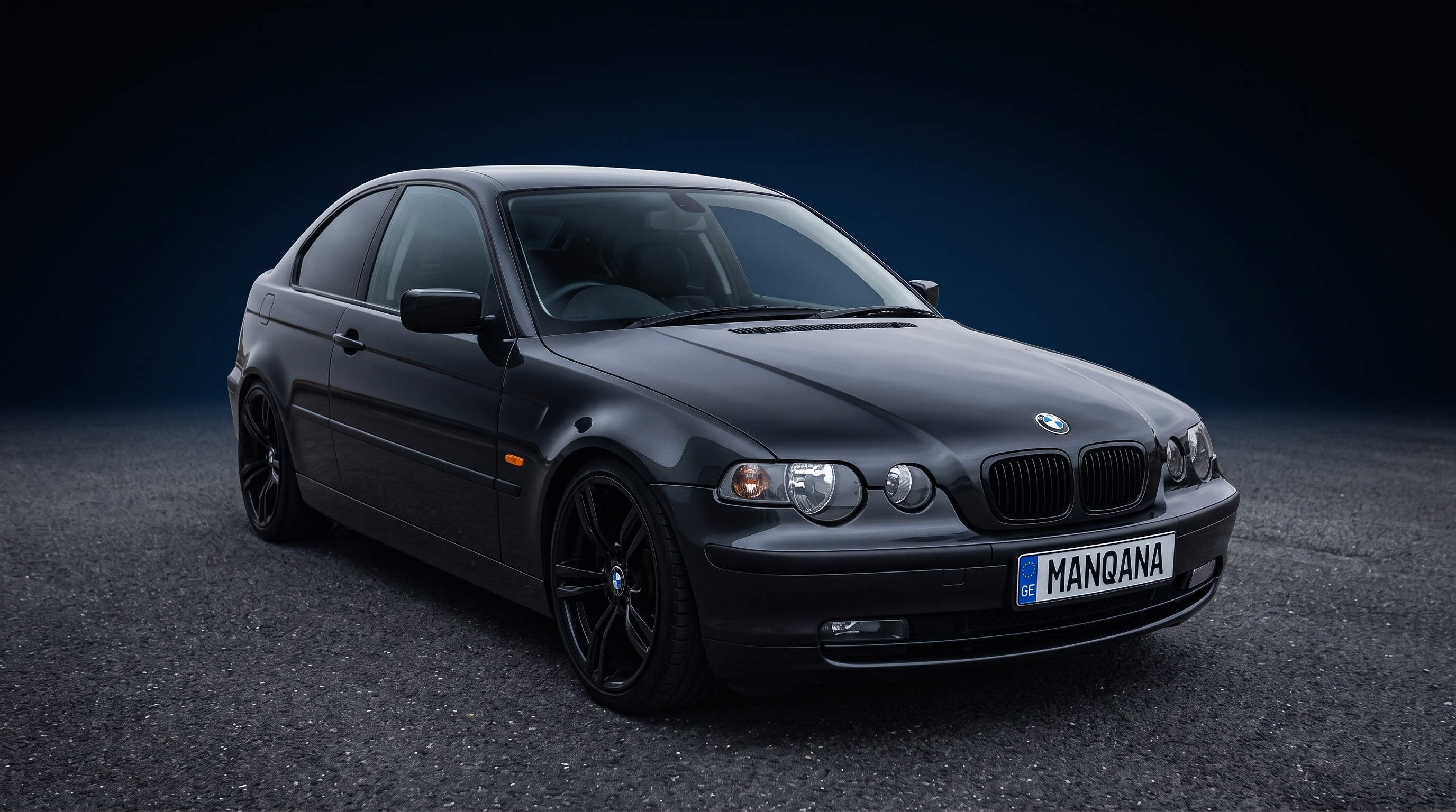 BMW 3-SERIES, 4th generation, 1st facelift desktop wallpaper, Manqana