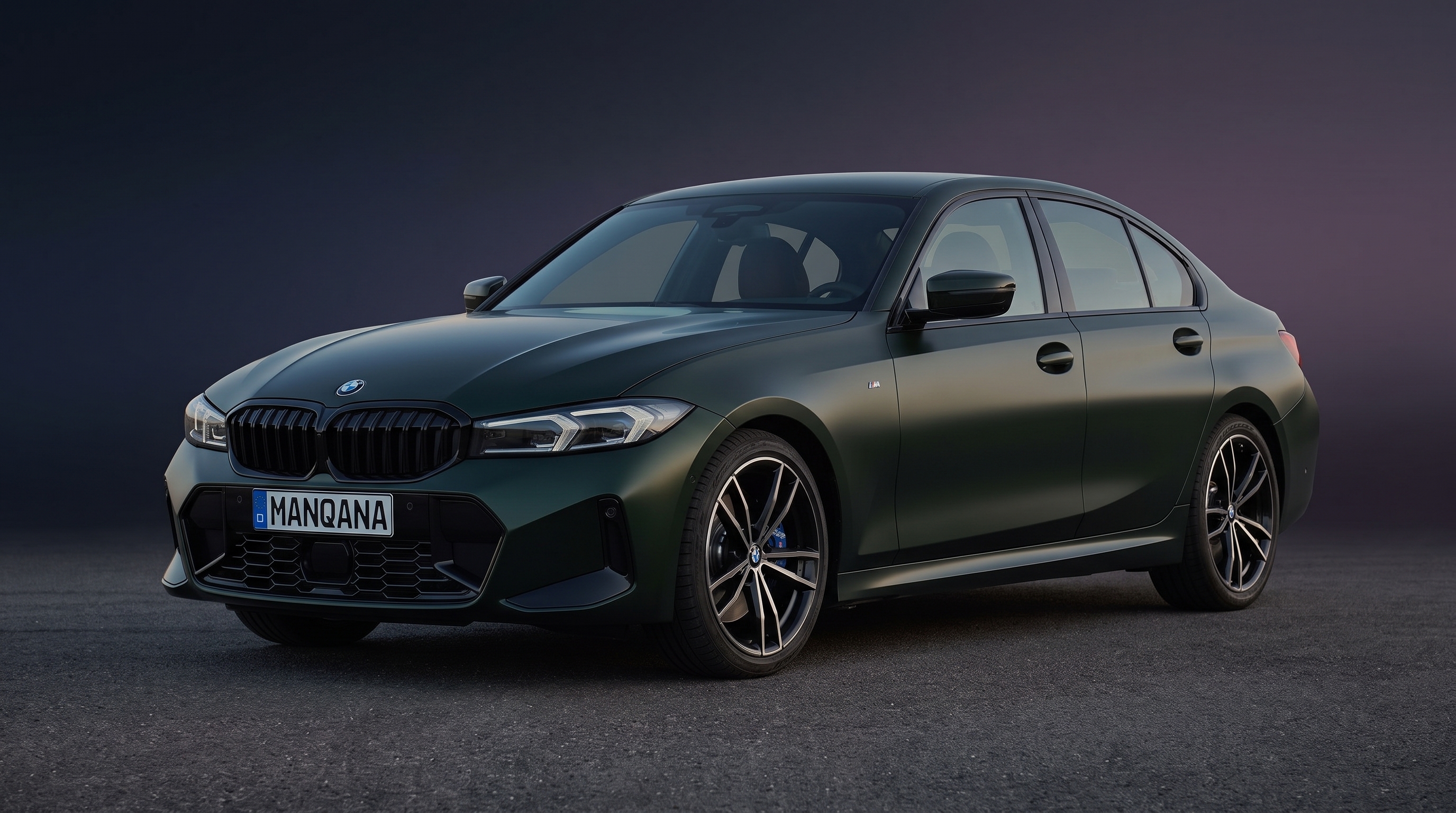 BMW 3-SERIES, 7th generation, 1st facelift desktop wallpaper, Manqana