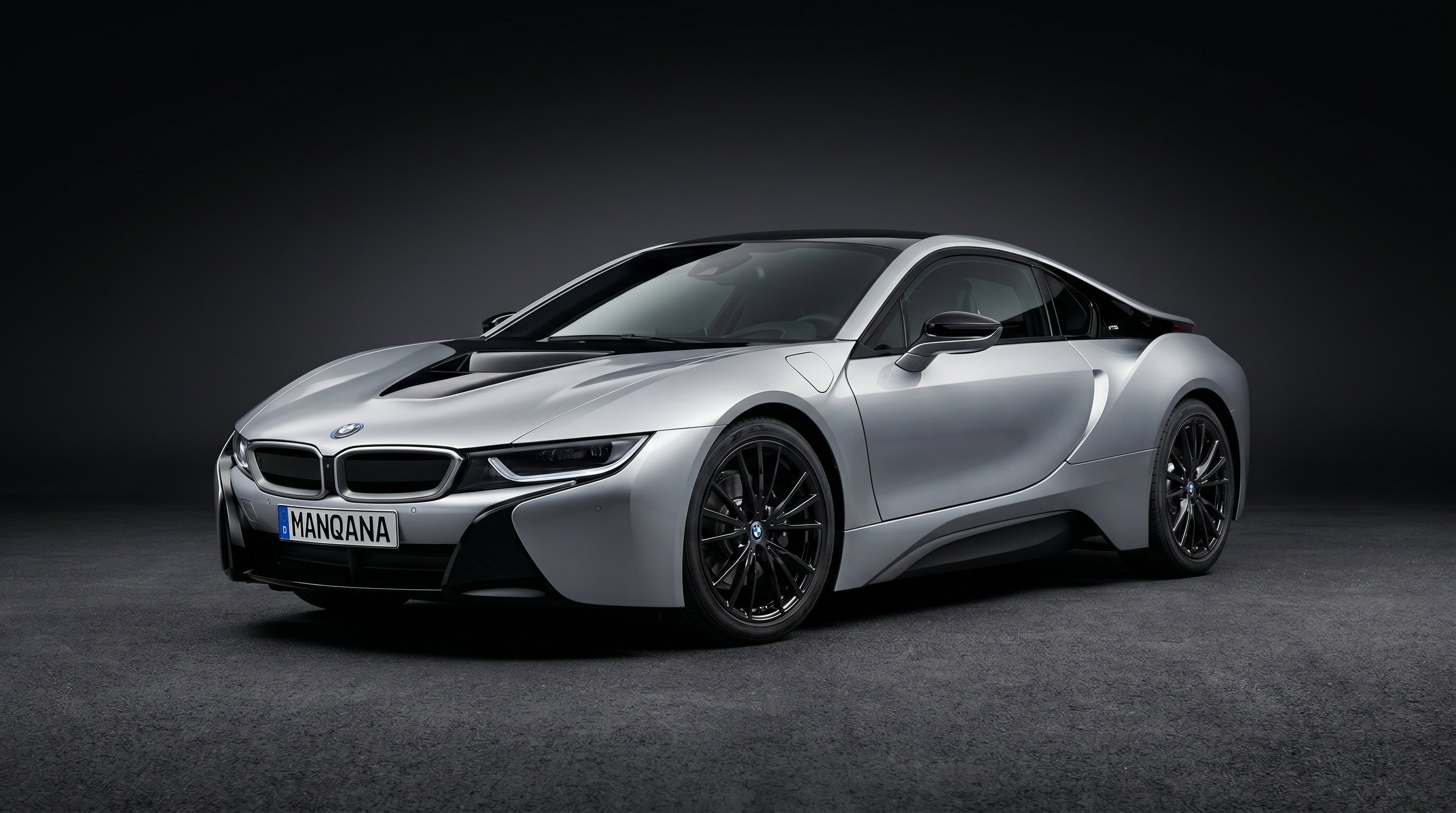 Обои для рабочего стола BMW I8, 1-е поколение, 1-й рестайлинг, Манкана