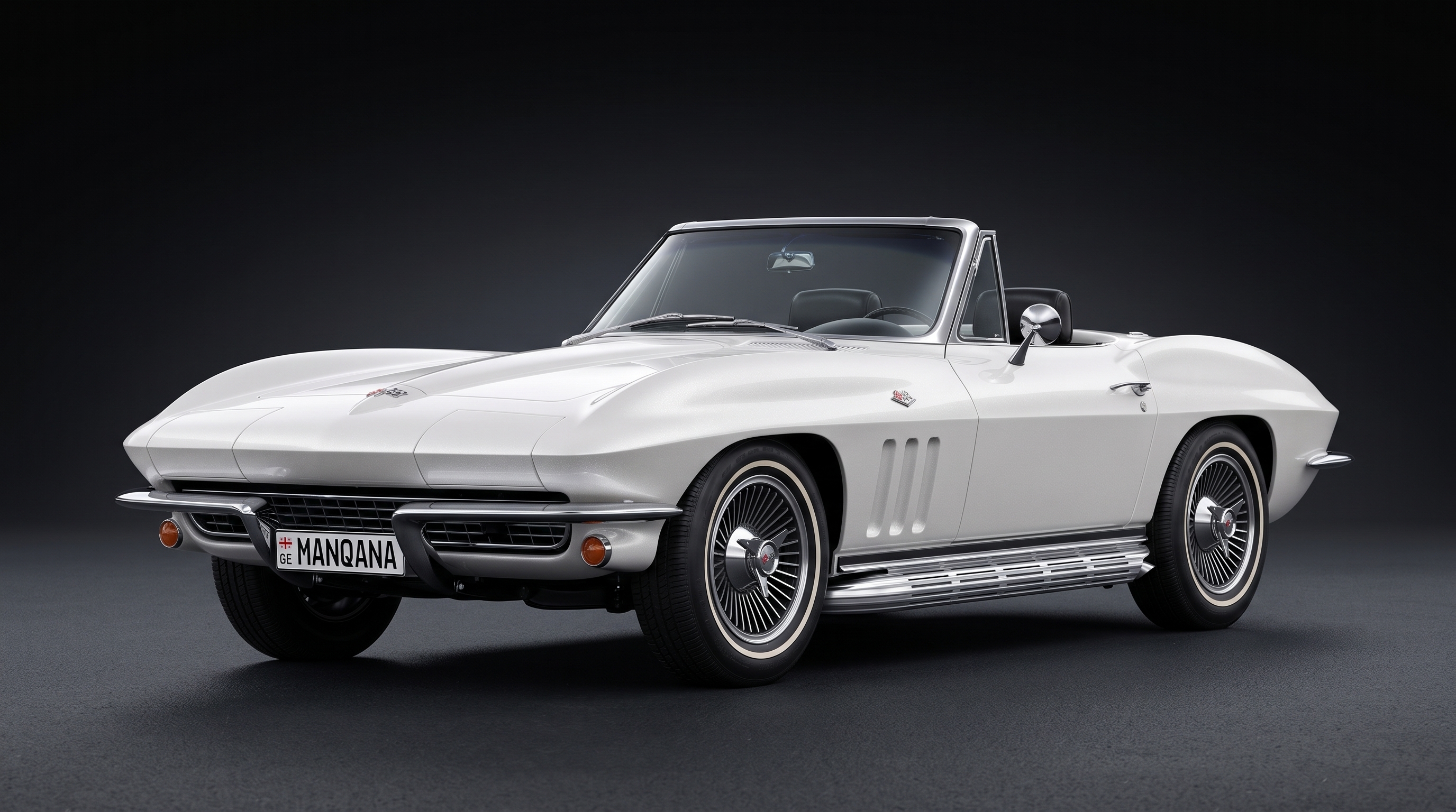 CHEVROLET CORVETTE, 2nd generation desktop wallpaper, Manqana